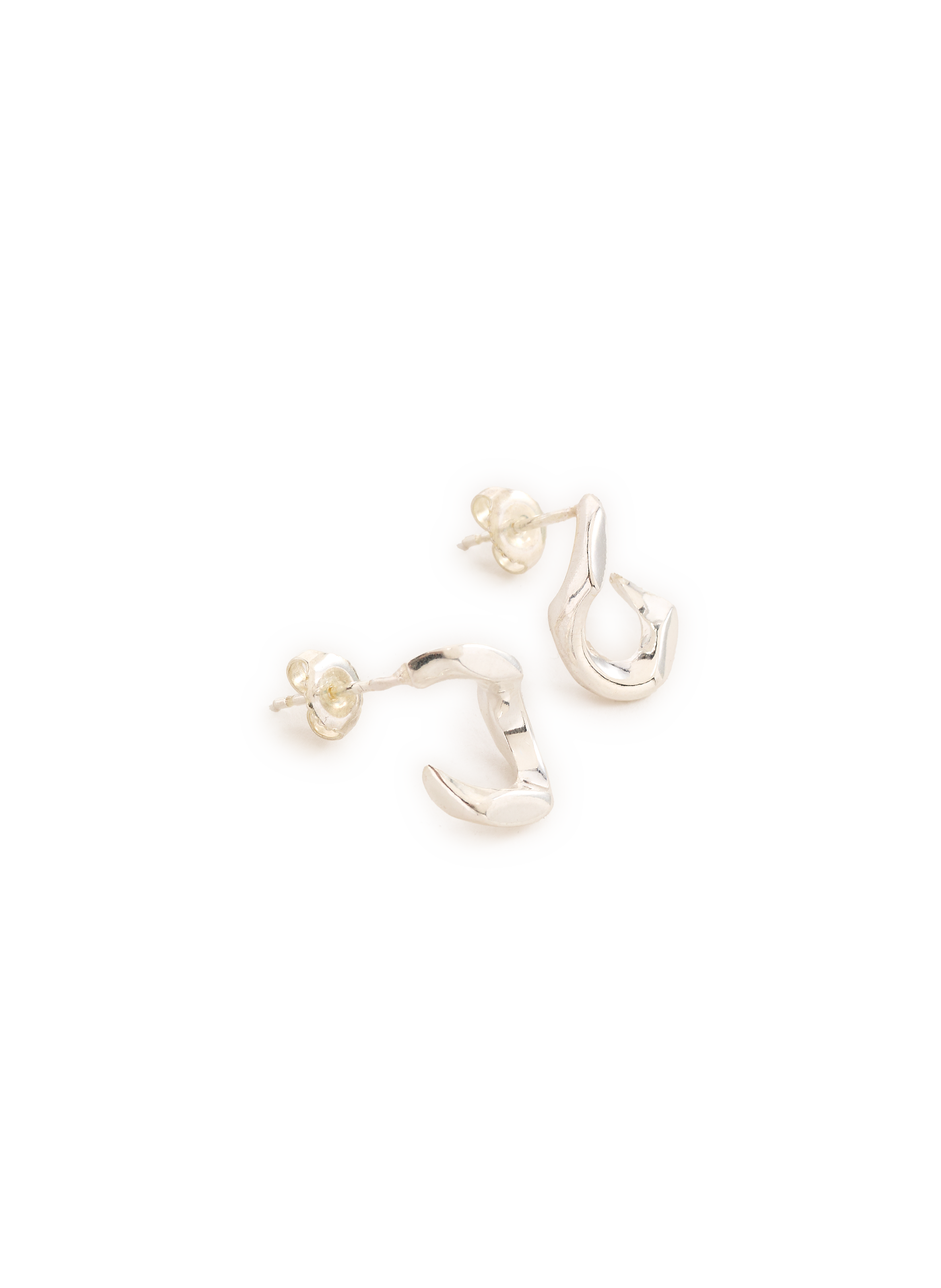 Boucles d'Oreilles Pierced Chain ANNELISE MICHELSON Argent