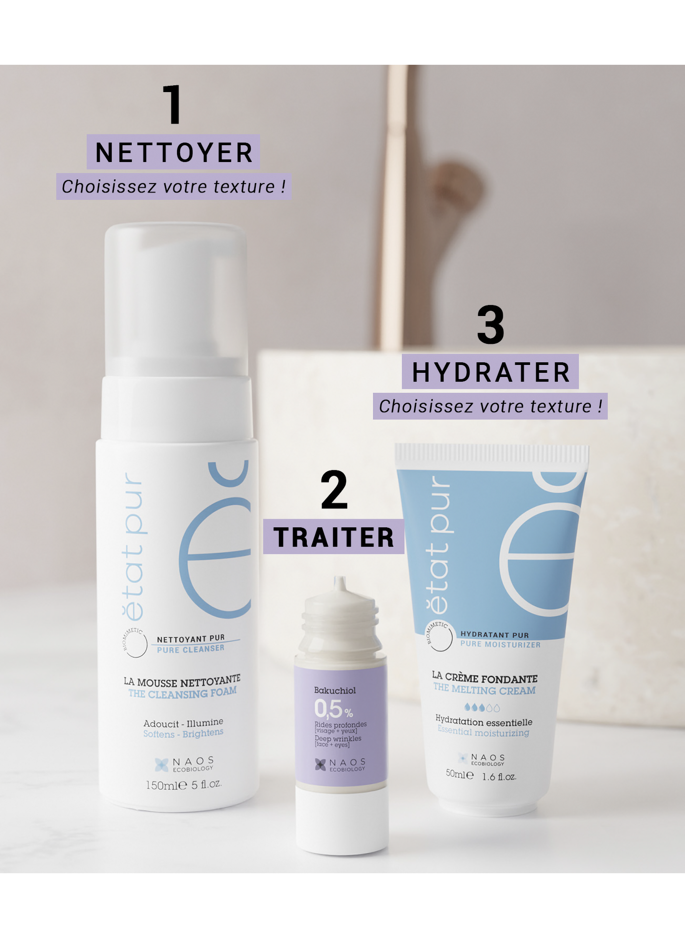 Le gel-crème ETAT PUR No color