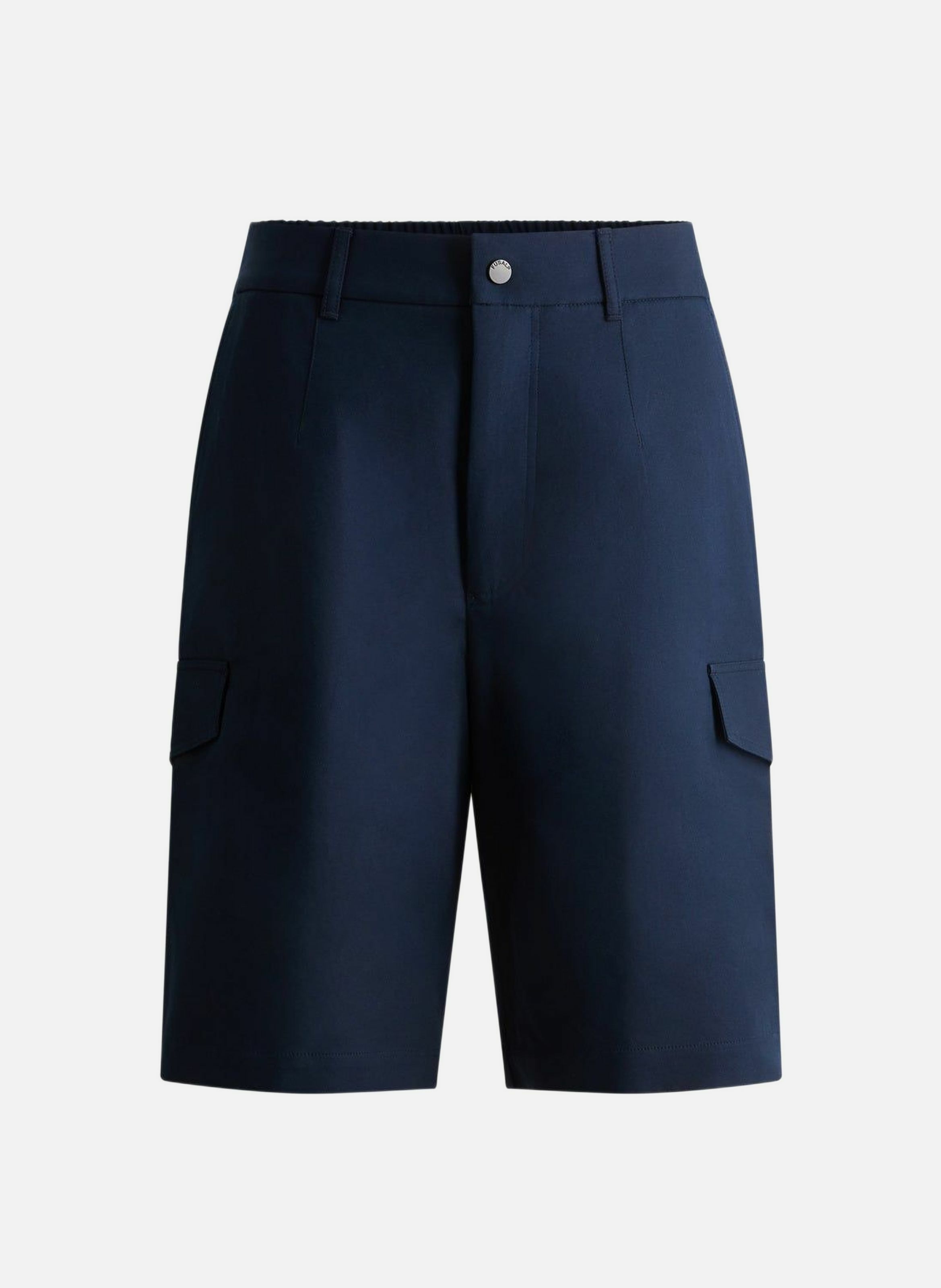 Bermuda suauno coton coupe regular FUSALP Bleu