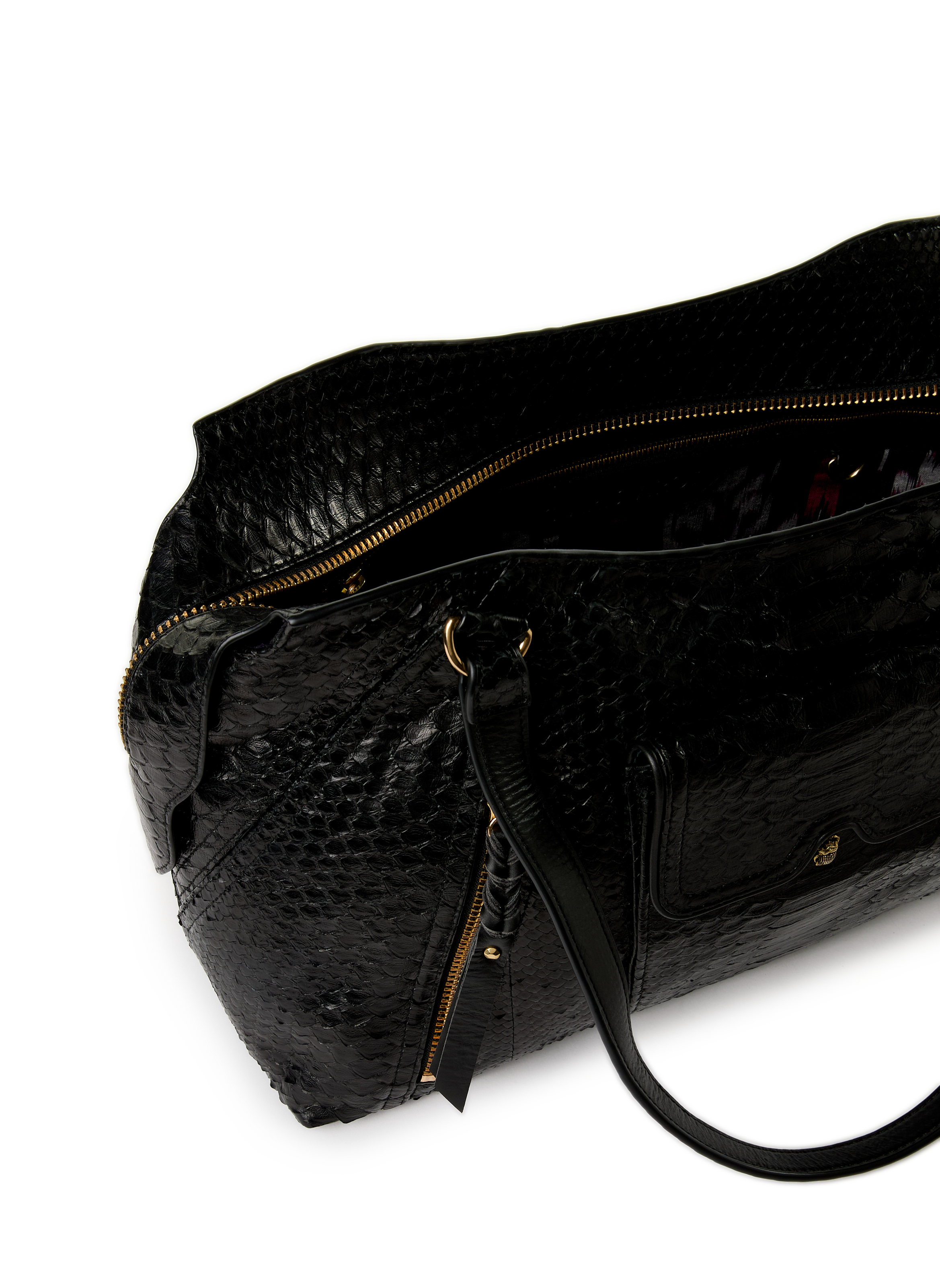 Sac Juno en cuir CLARIS VIROT Noir