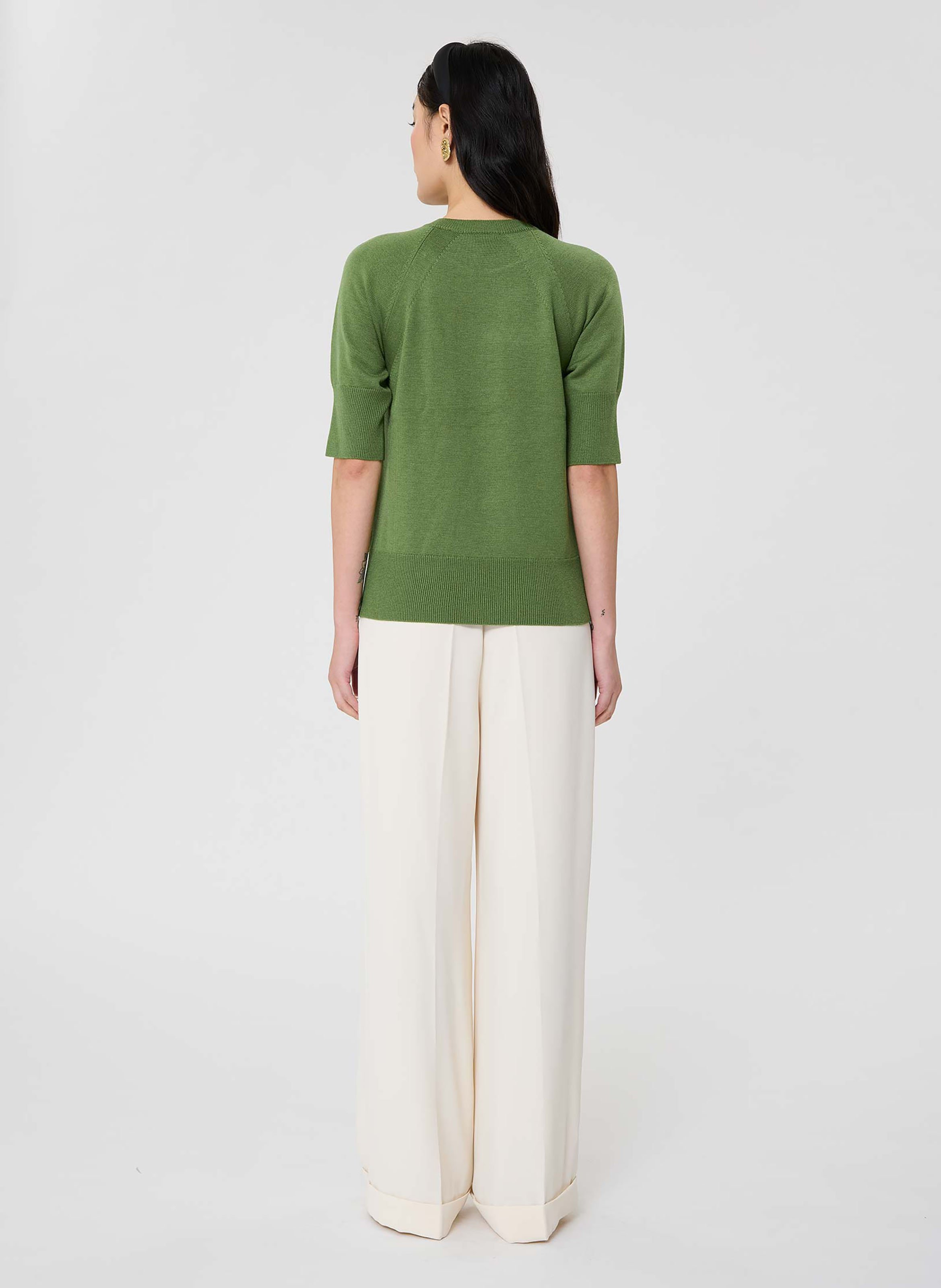 Pull pastelle TARA JARMON Vert