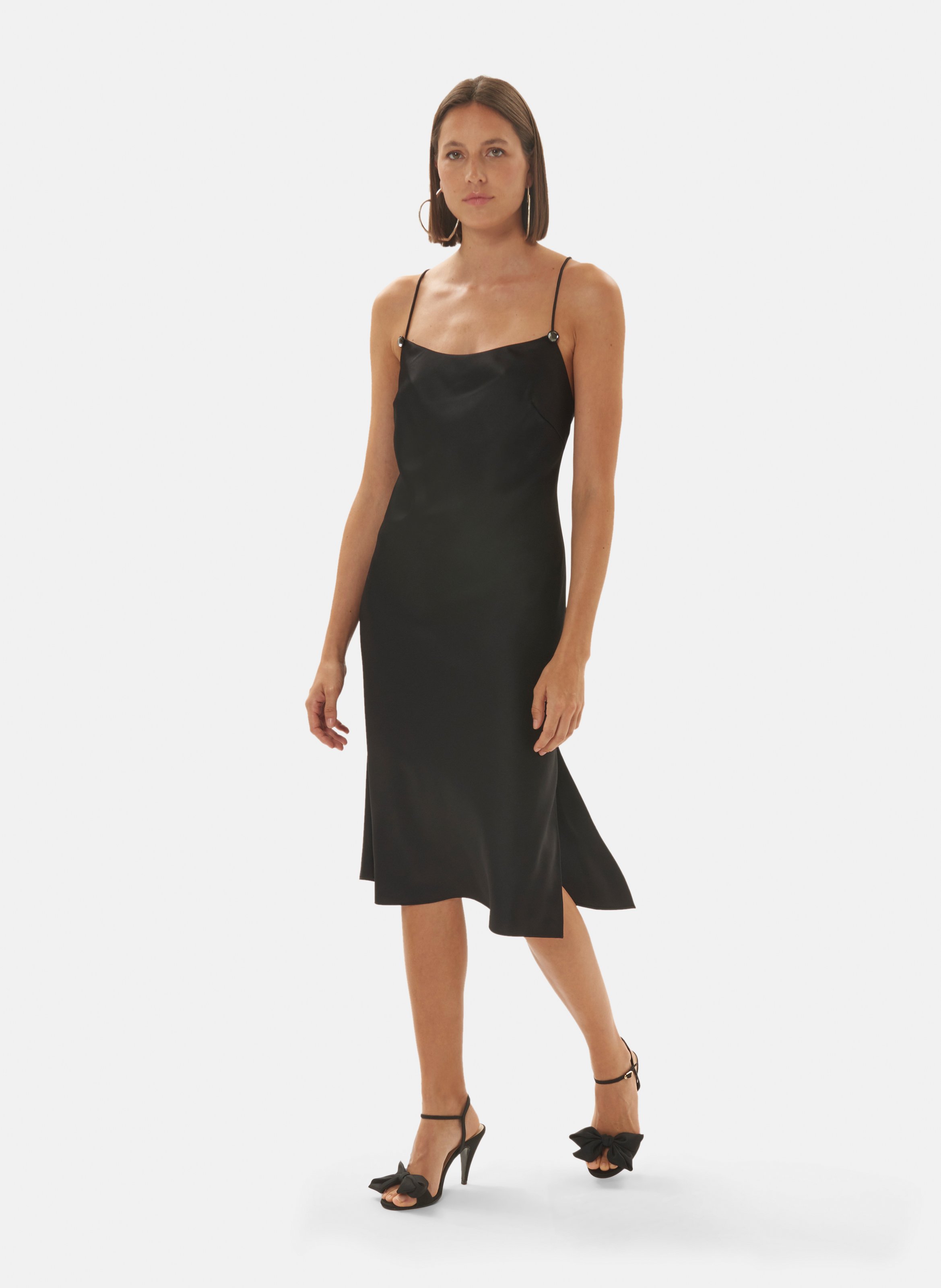 Robe reane TARA JARMON Noir