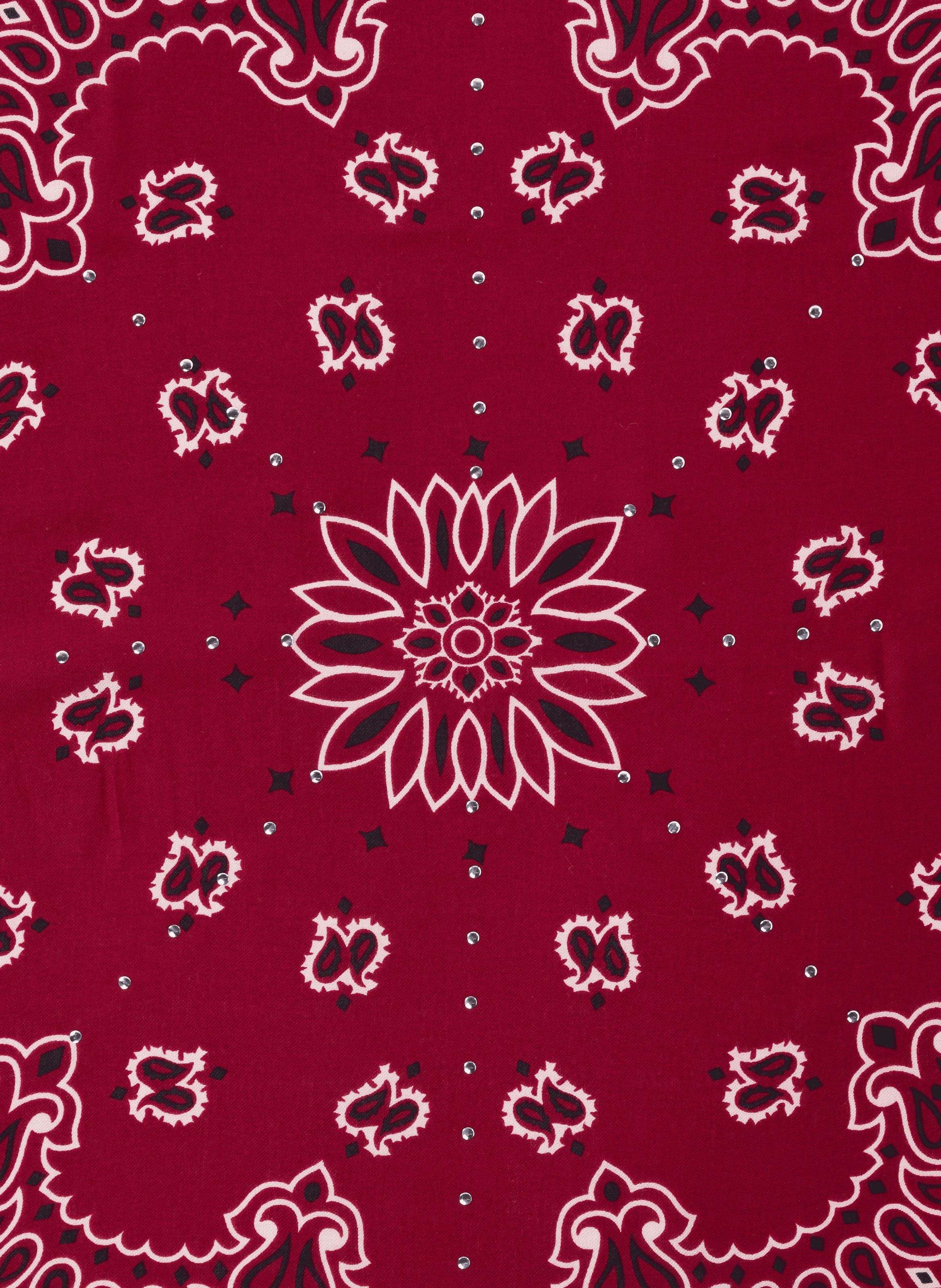Foulard imprimé WILD Rouge