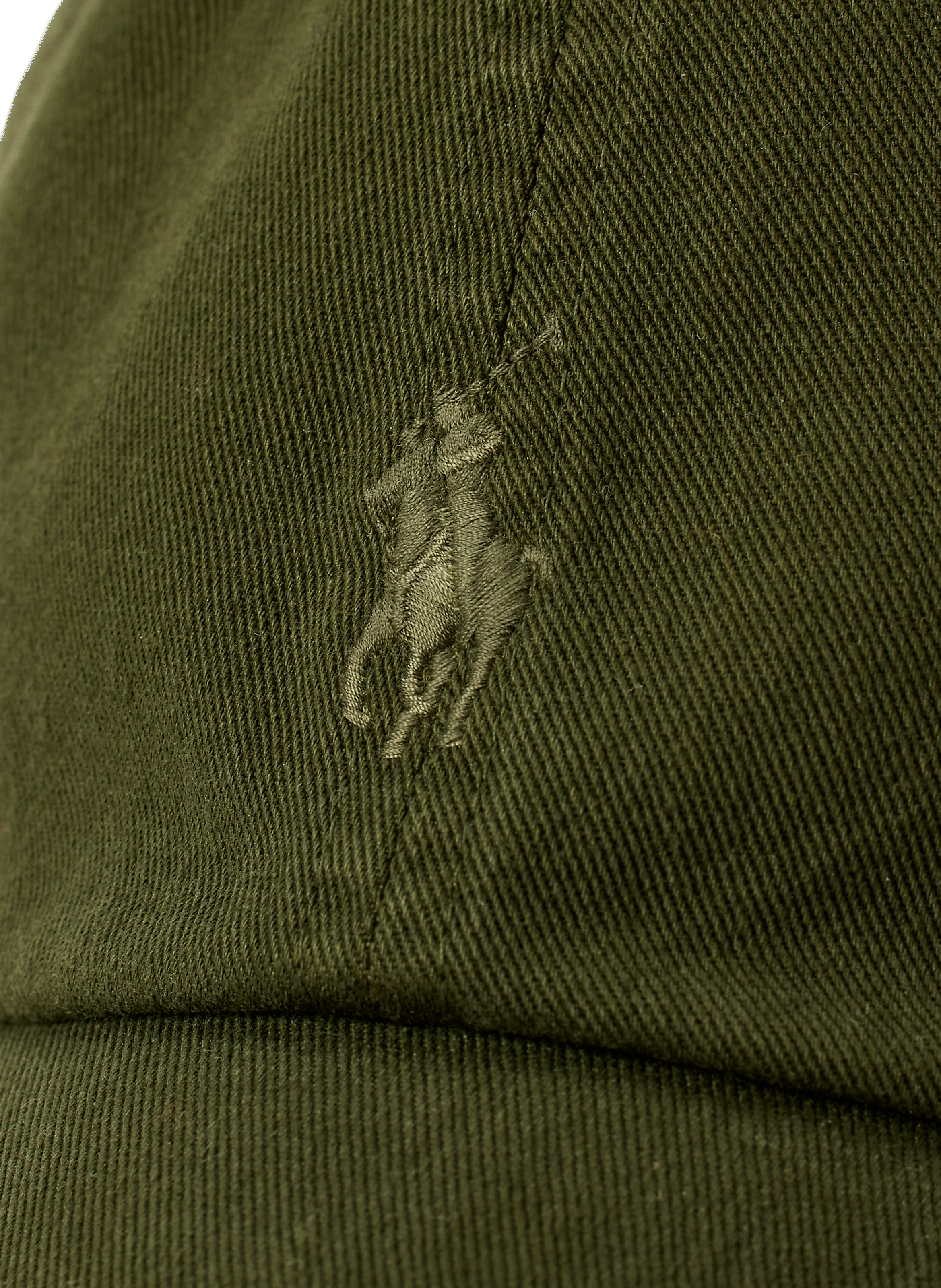 Embroidered cotton baseball cap POLO RALPH LAUREN Khaki