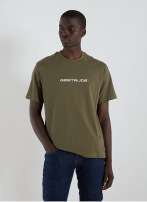 T-shirt col rond en coton GERTRUDE ET GASTON T-shirt col rond en coton GERTRUDE ET GASTON