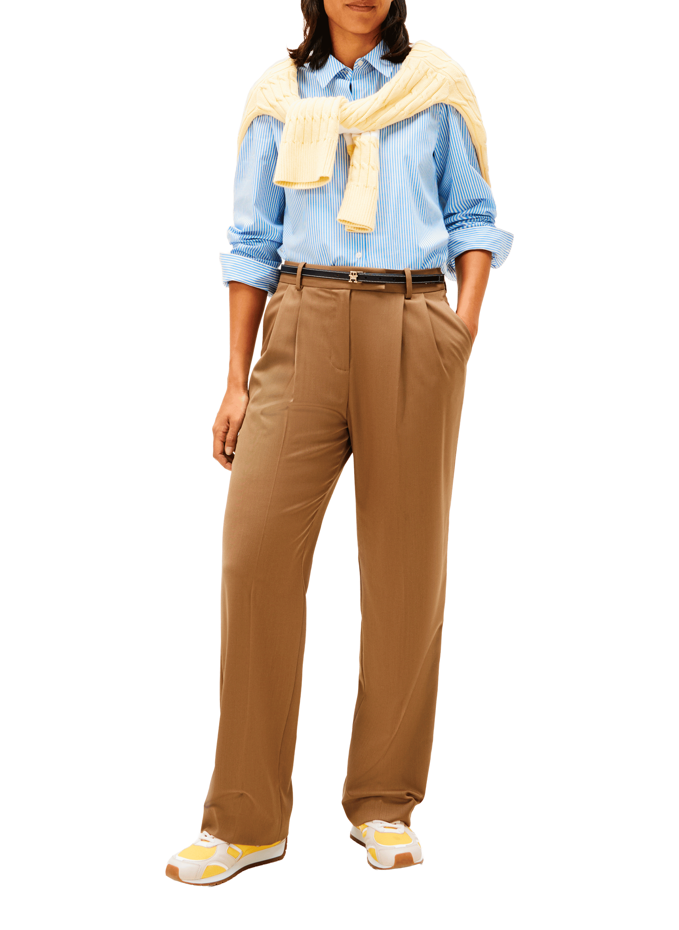  Cotton shirt TOMMY HILFIGER Blue