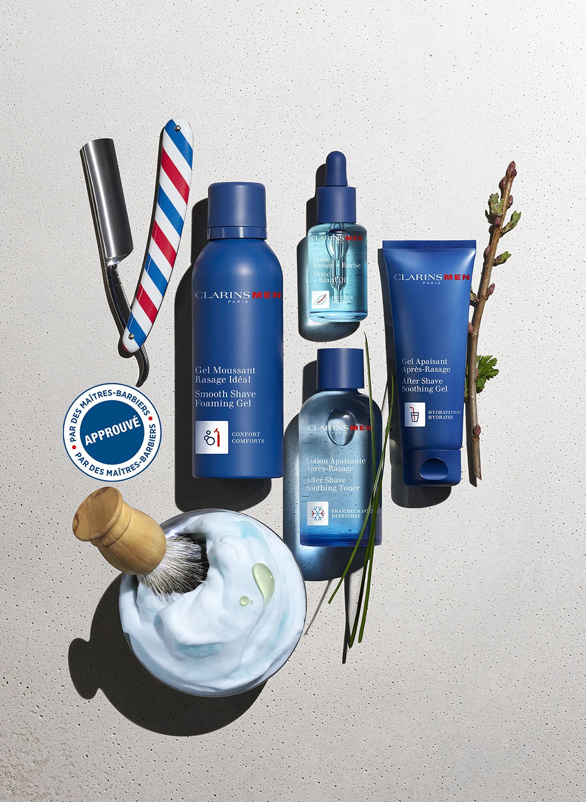 ClarinsMen Ideal Shaving Gel Foam CLARINS No color