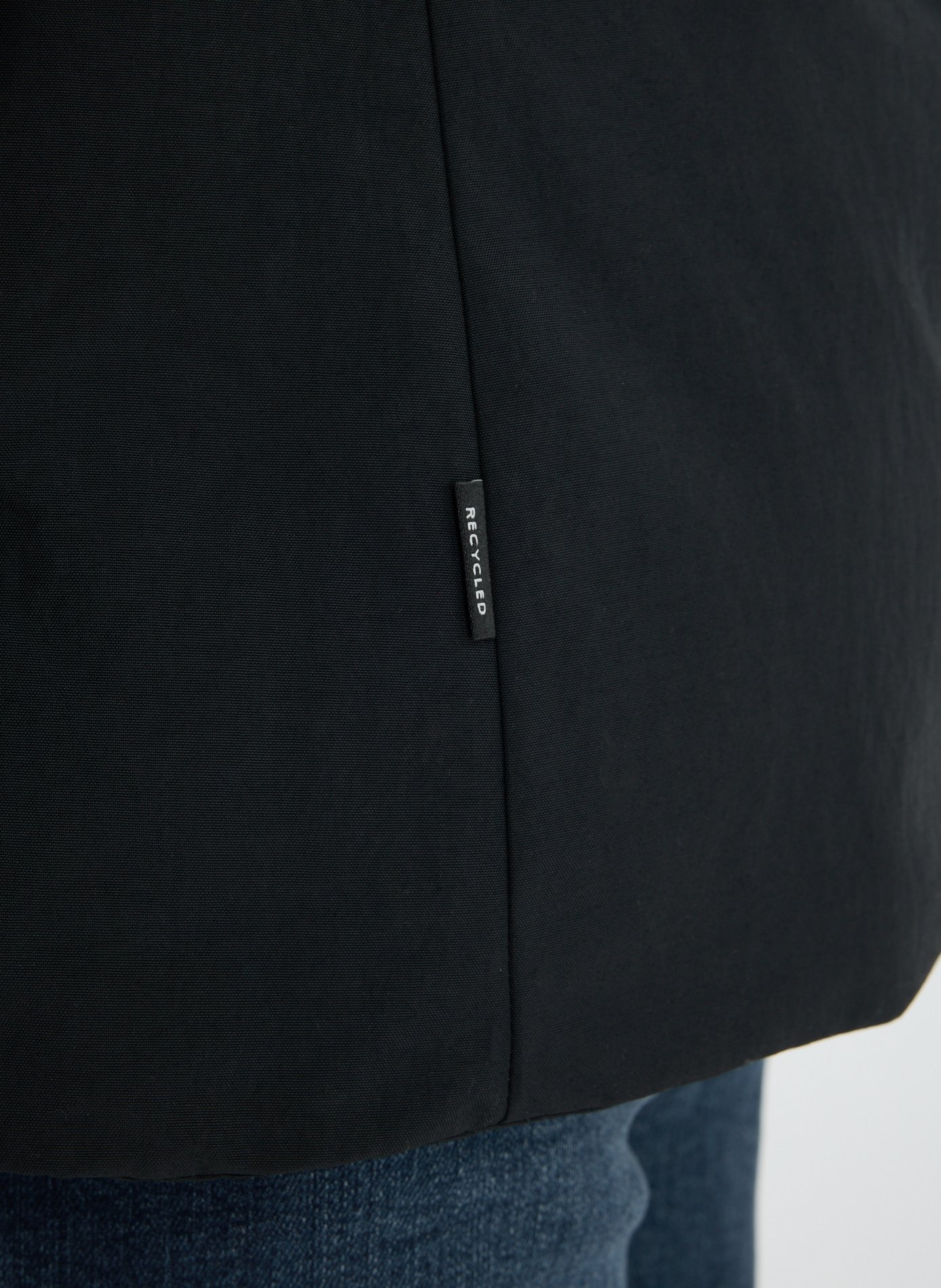 Straight hooded parka SAVE THE DUCK Black