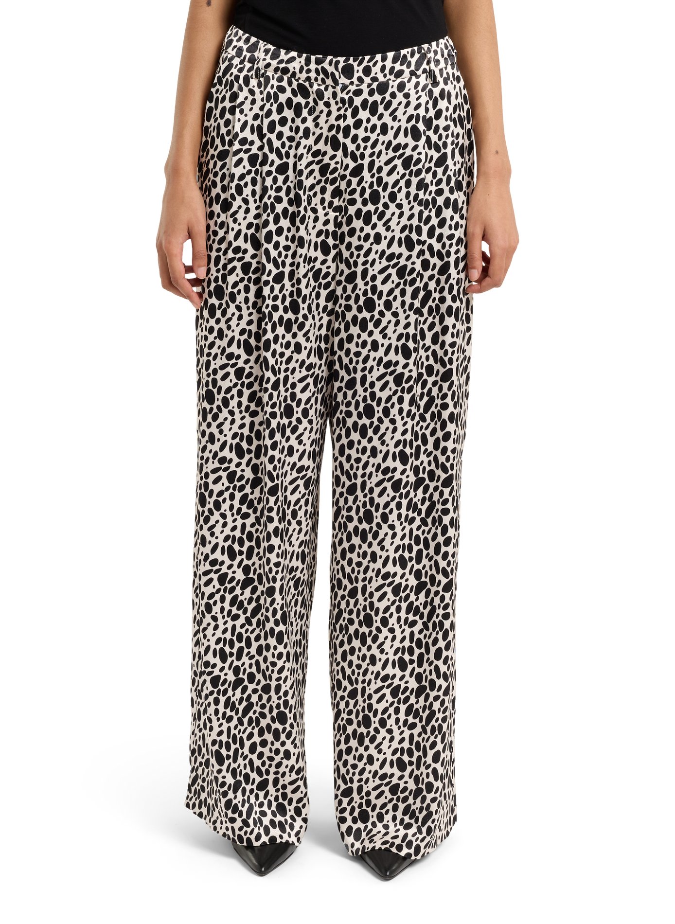 Pantalon palazzo fluide VOCK SAISON 1865 Multicolore