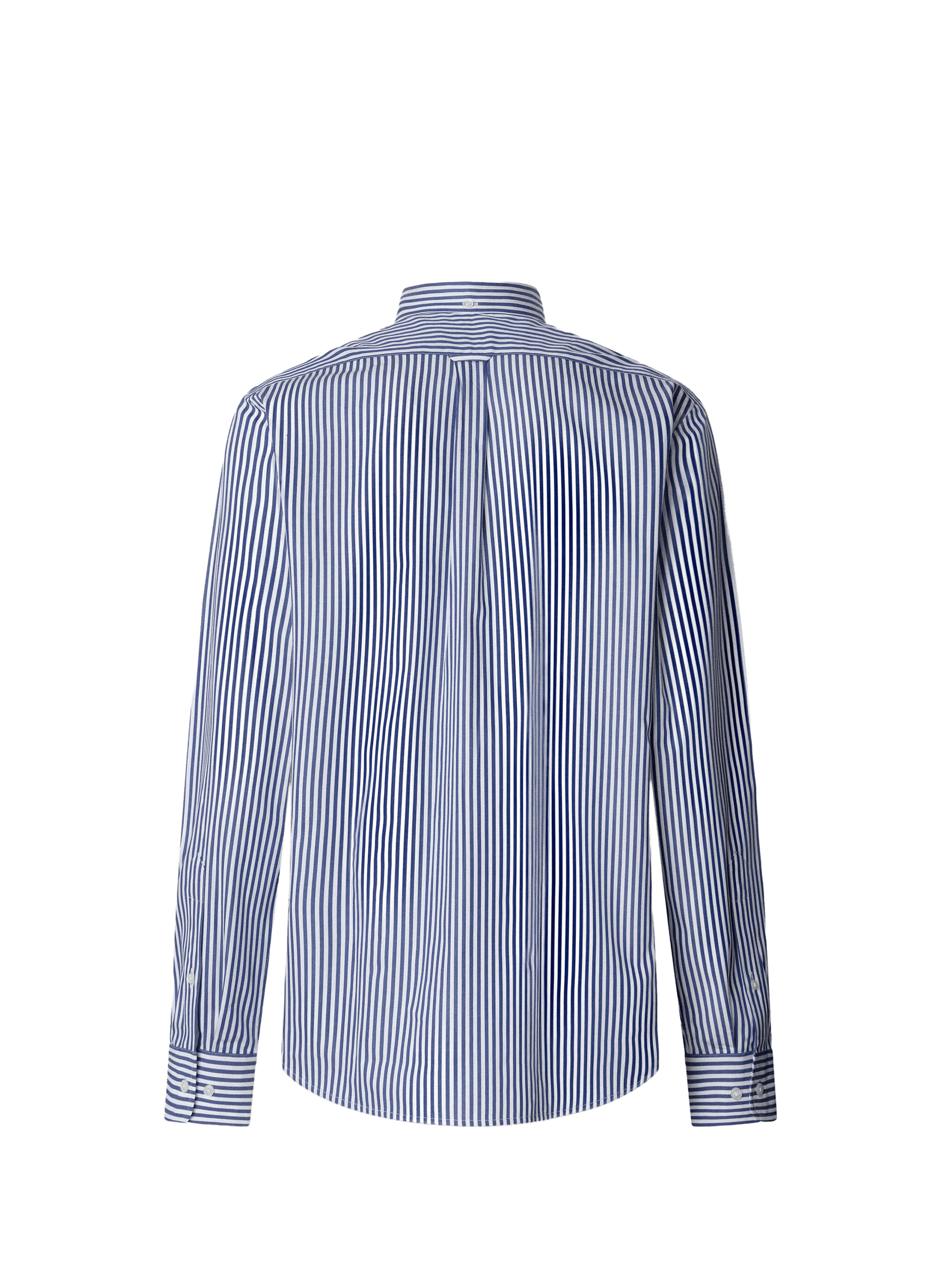 Striped cotton shirt FACONNABLE Blue