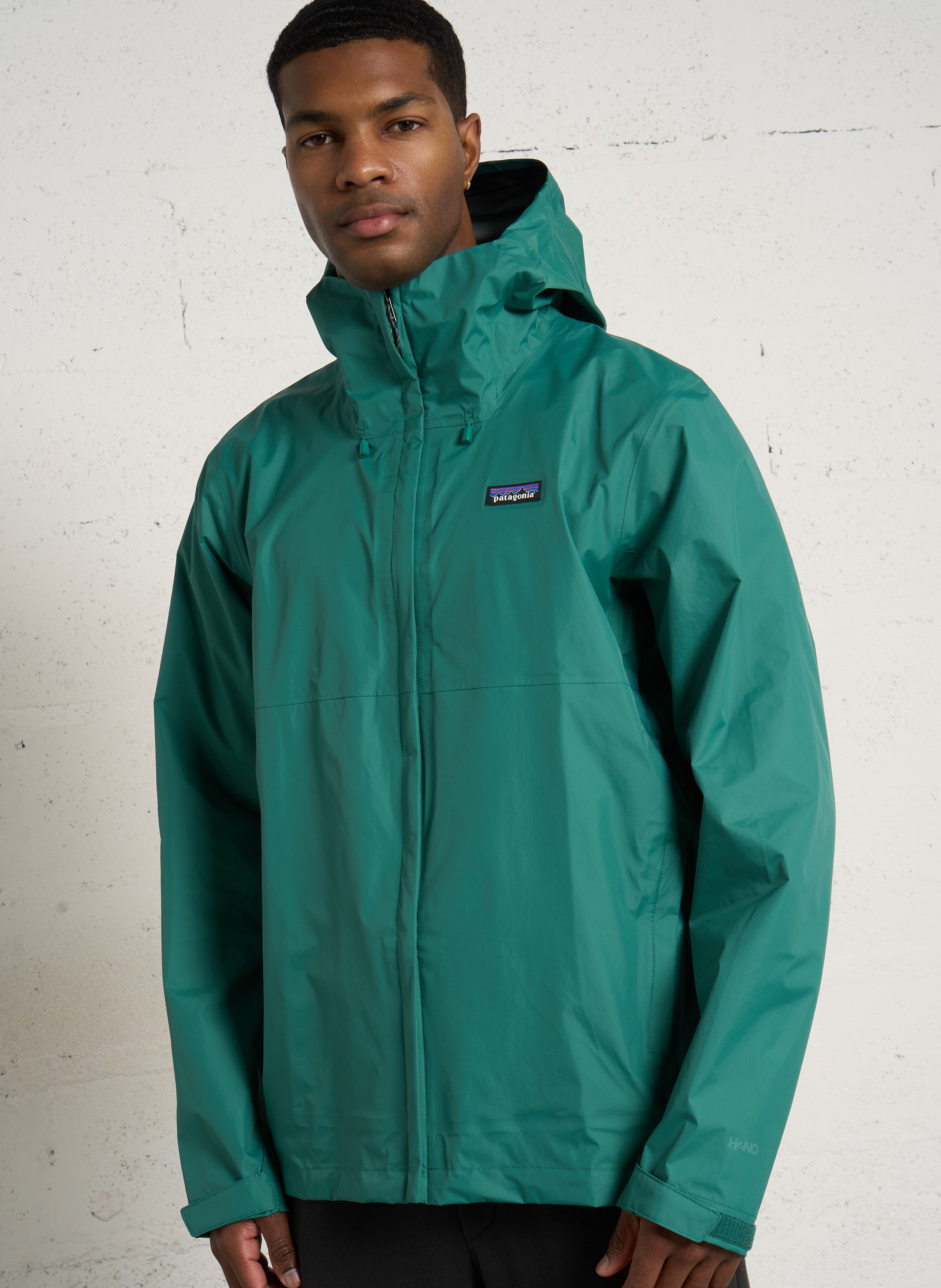 Veste à capuche imperméable PATAGONIA Vert