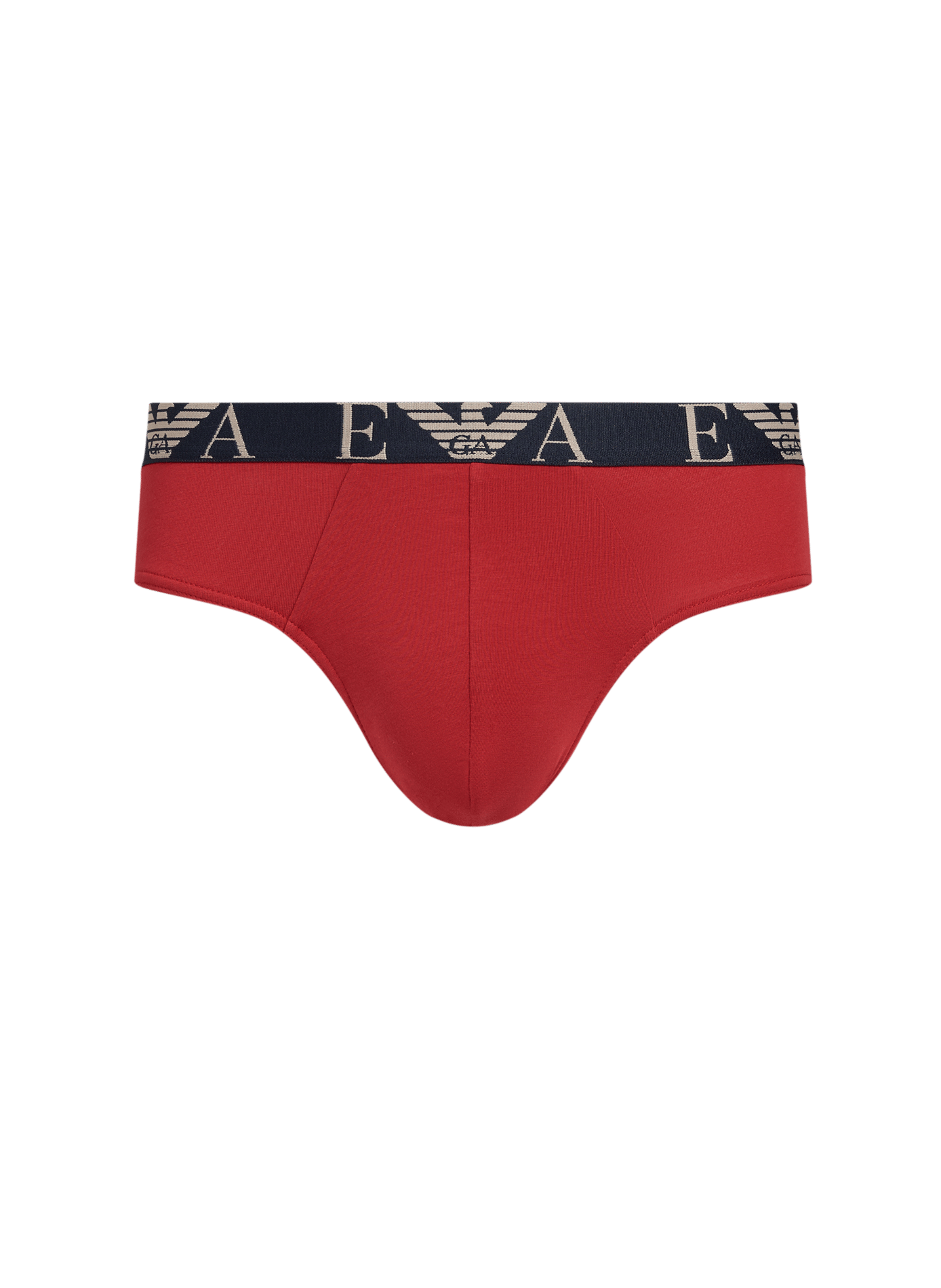 Lot de 3 slips en coton mélangé EMPORIO ARMANI Multicolore