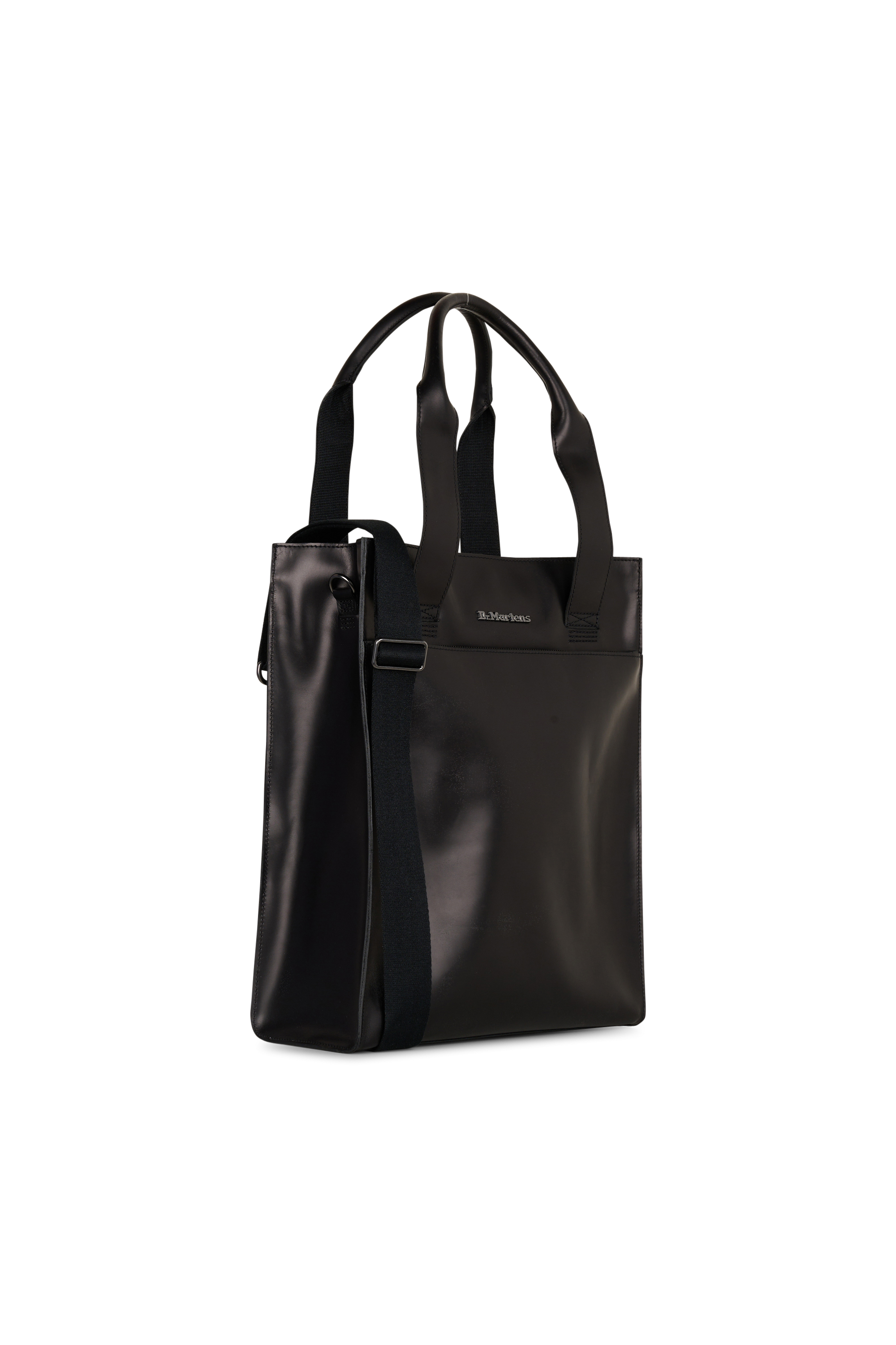 Sac shopping en cuir DR. MARTENS Noir