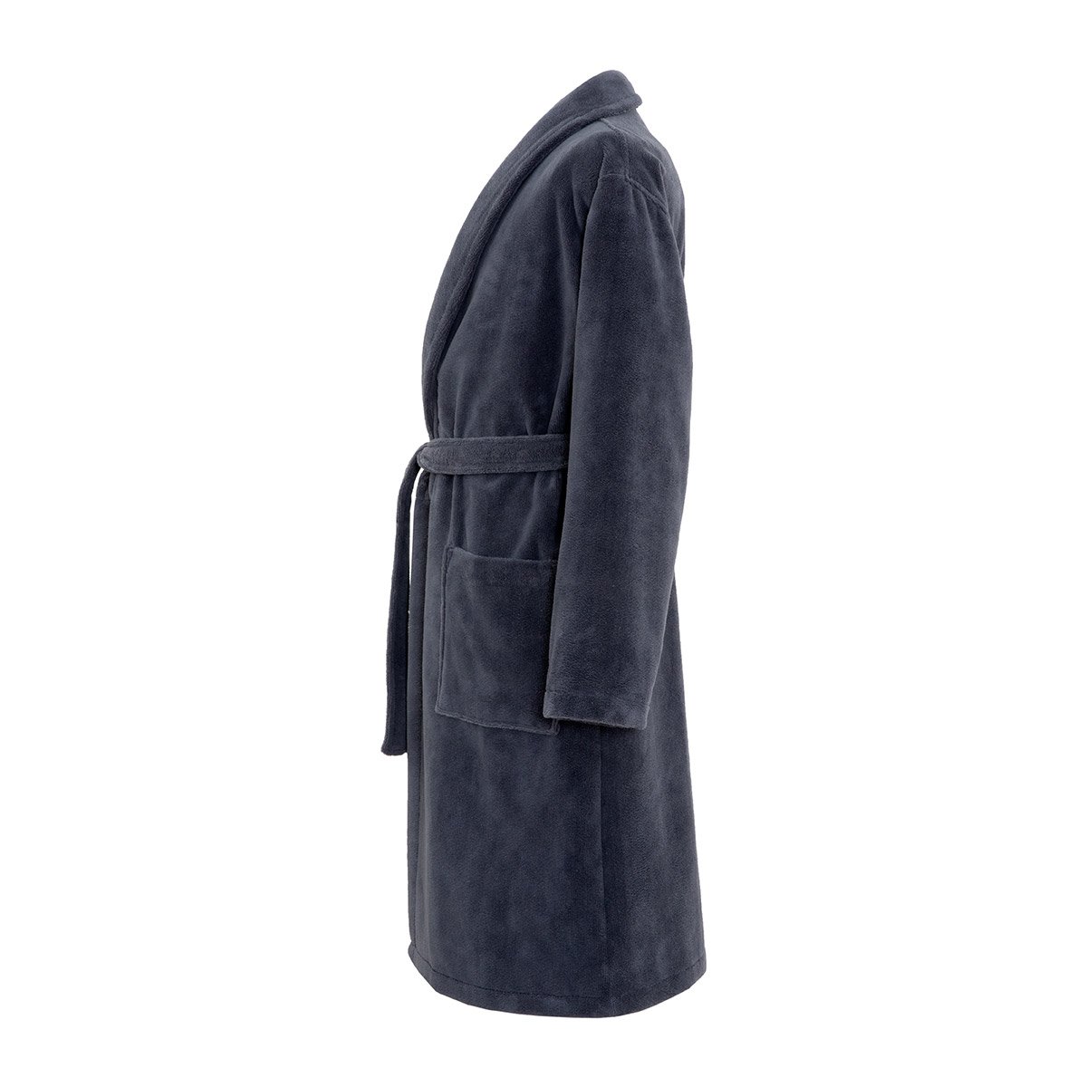 Peignoir long en polaire, decembre DESFORGES Gris