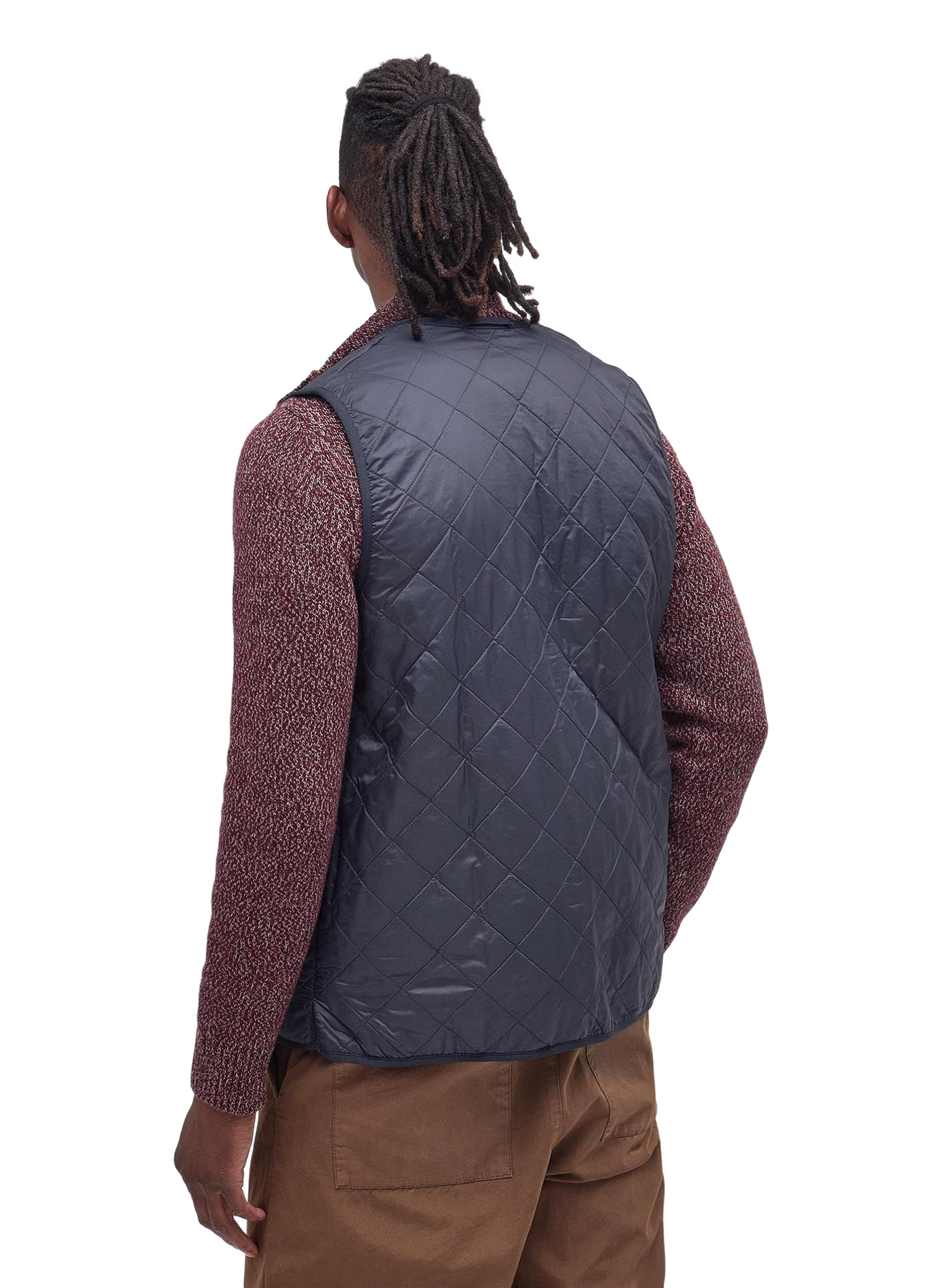 Quilted sleeveless jacket BARBOUR Blue