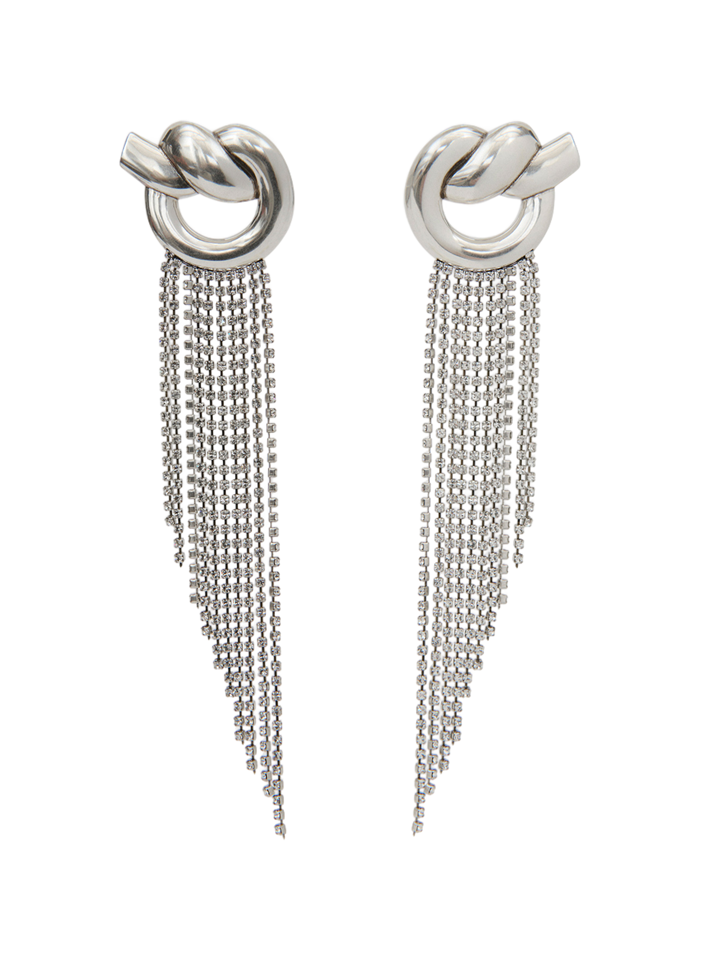 Boucles d'oreilles pendantes Rain ISABEL MARANT Transparent