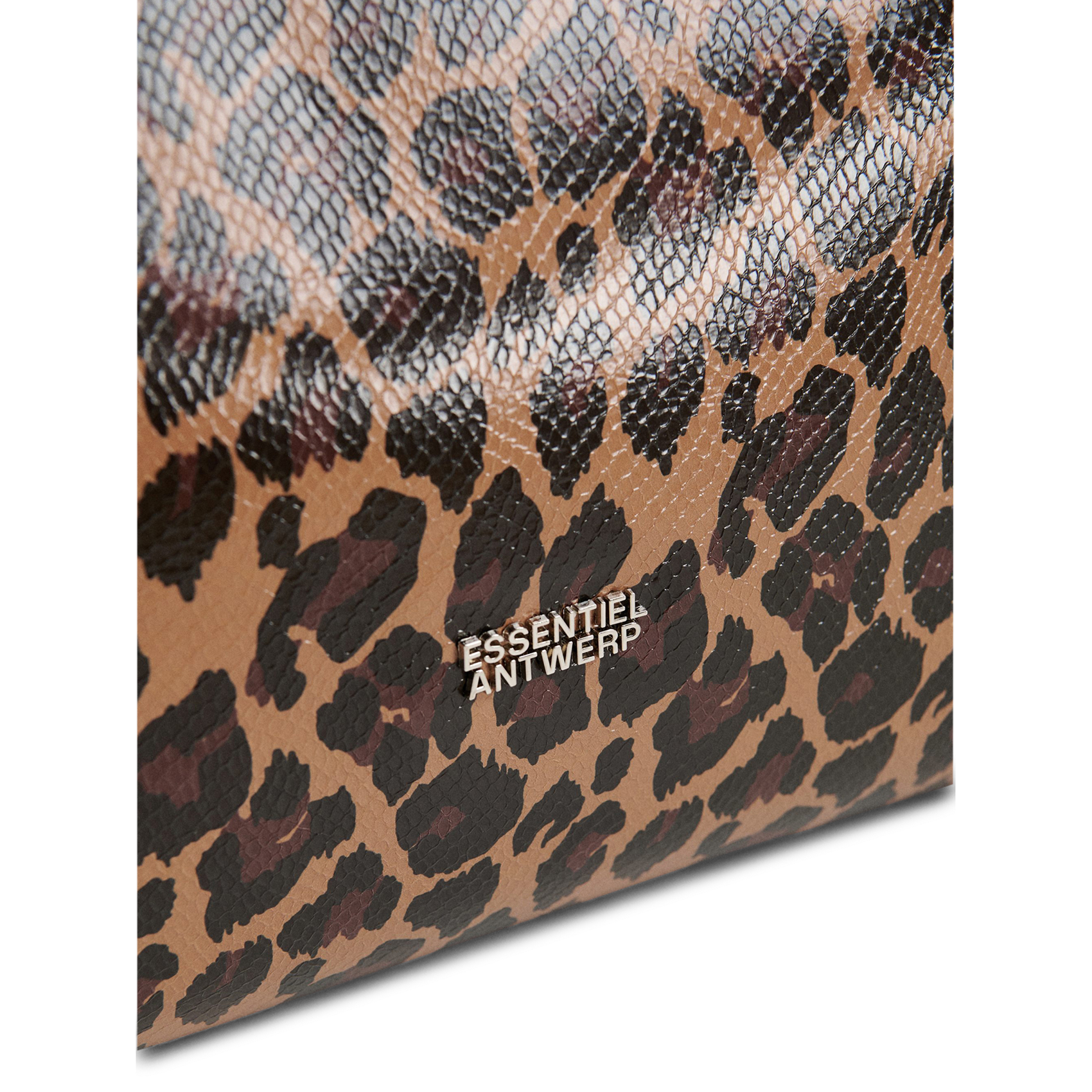 Sac cabas à carreaux konstantin ESSENTIEL ANTWERP Noir