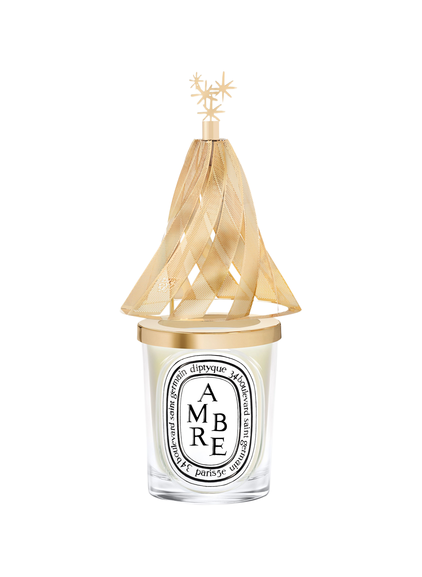 Lanterne de Noël - Pour bougie classique DIPTYQUE No color