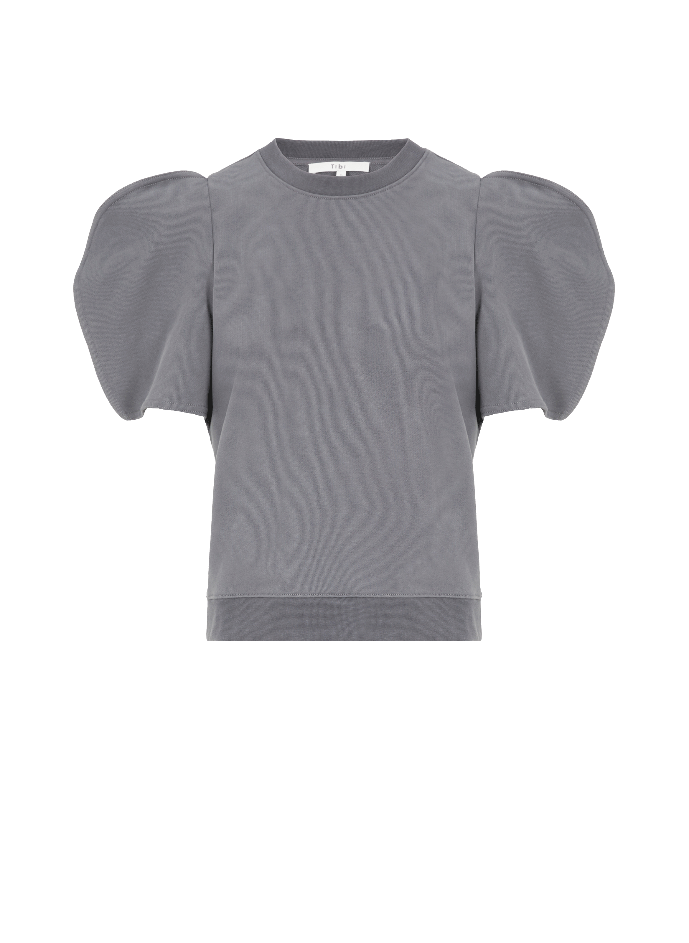 Sweatshirt à manches ballons en coton