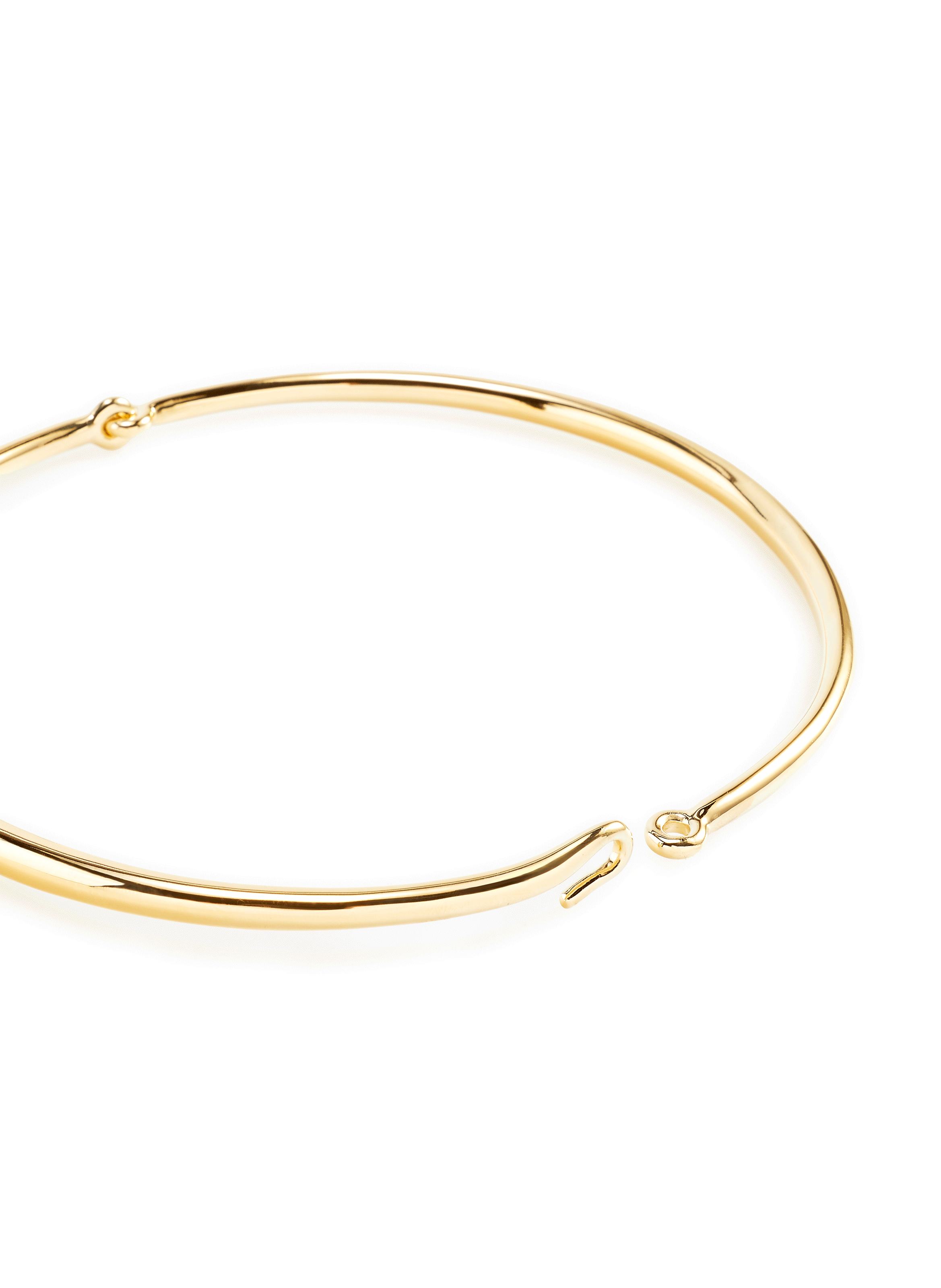 Chocker en argent plaqué or