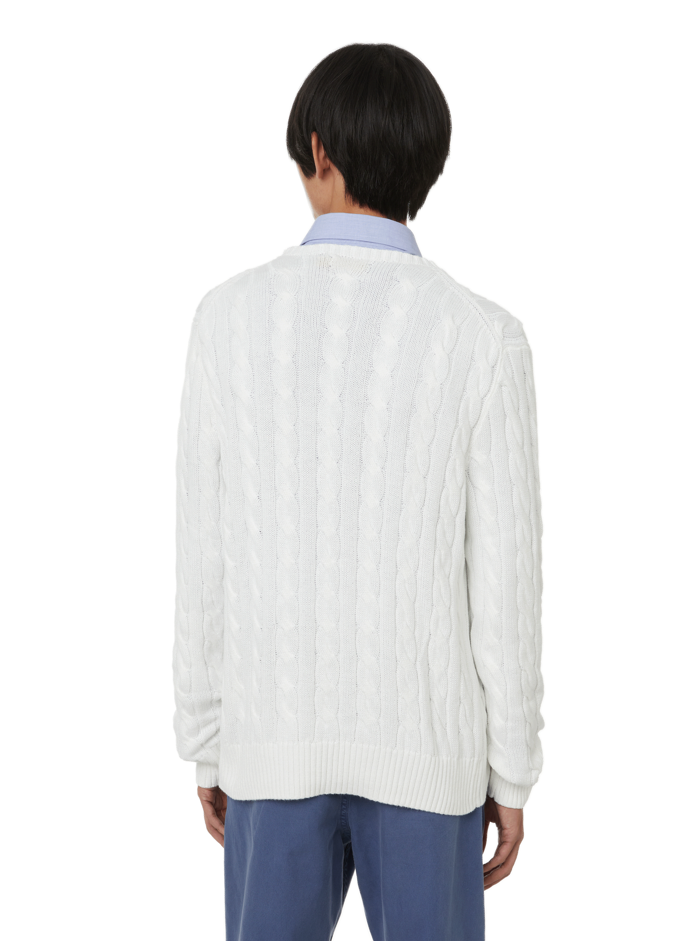 Cable knit jumper POLO RALPH LAUREN White