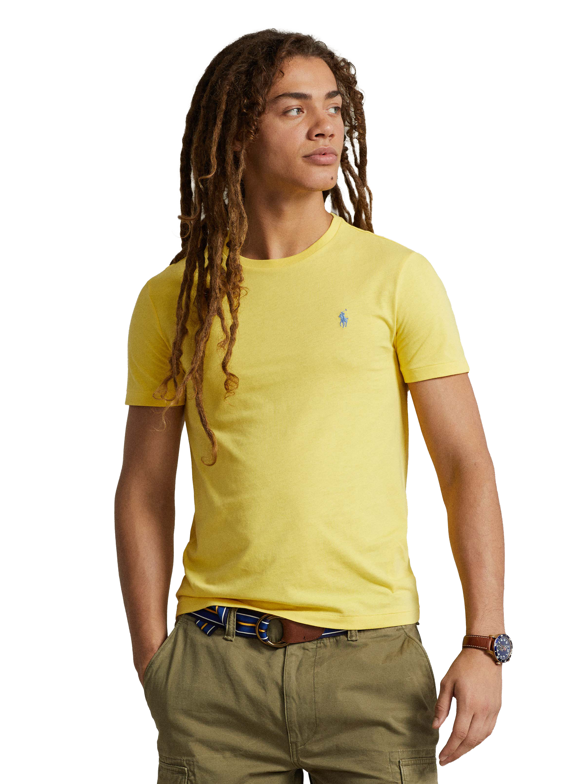 POLO RALPH LAUREN T-shirt en coton  Jaune