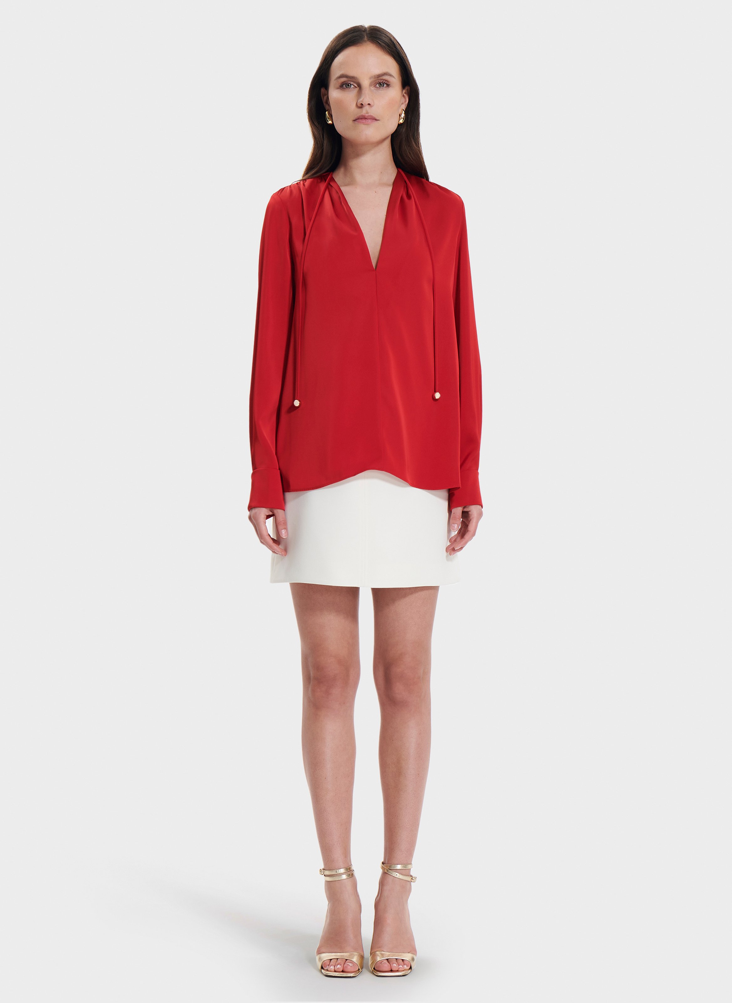 Blouse  colibri ZAPA Rouge