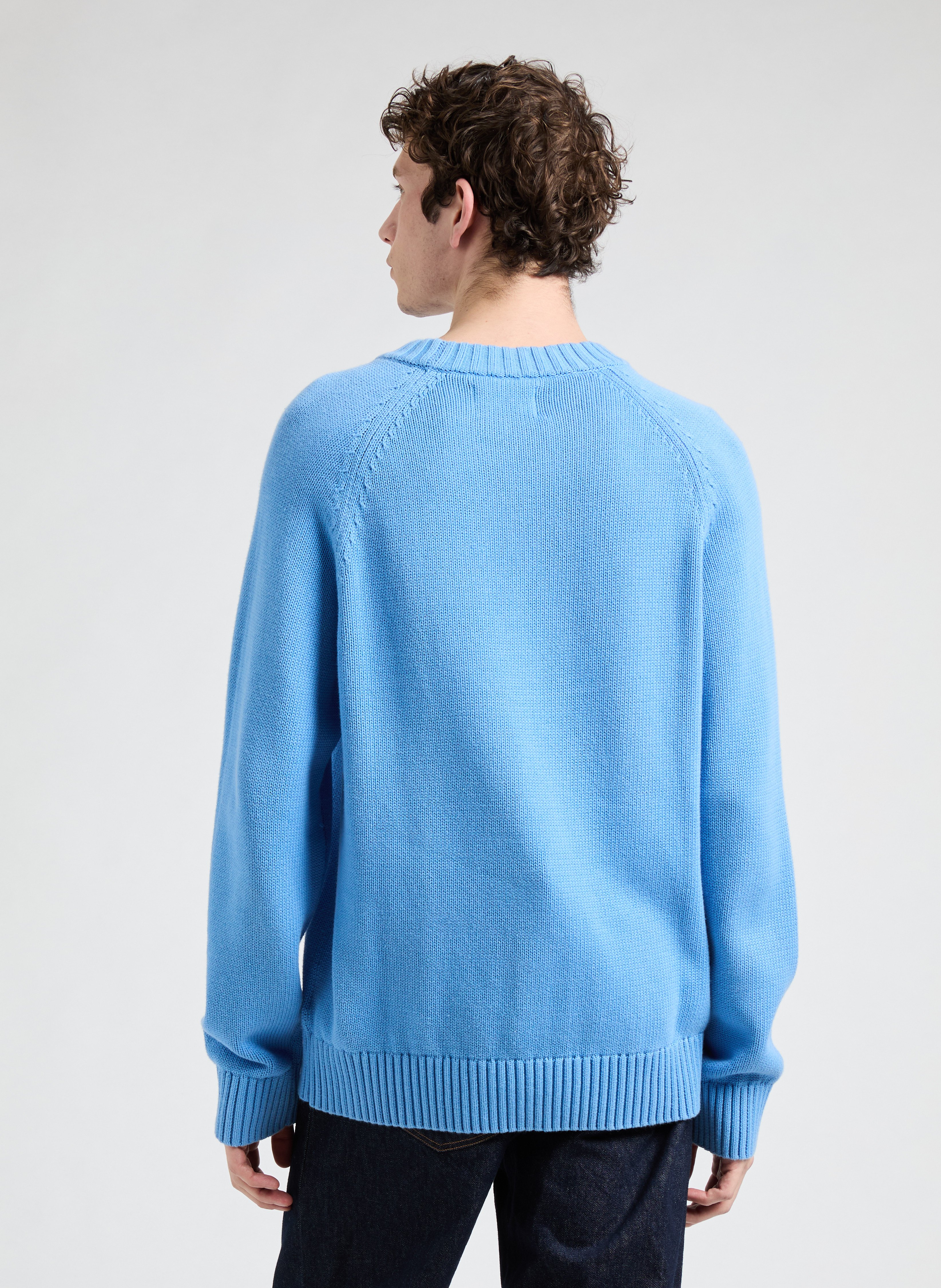 Pull en coton SAISON 1865 Bleu