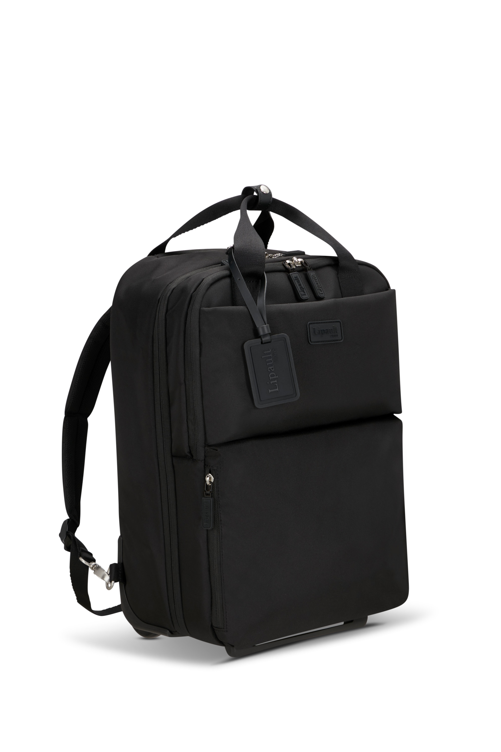 4biz sacoche ordinateur with whee forbiz LIPAULT PARIS Noir