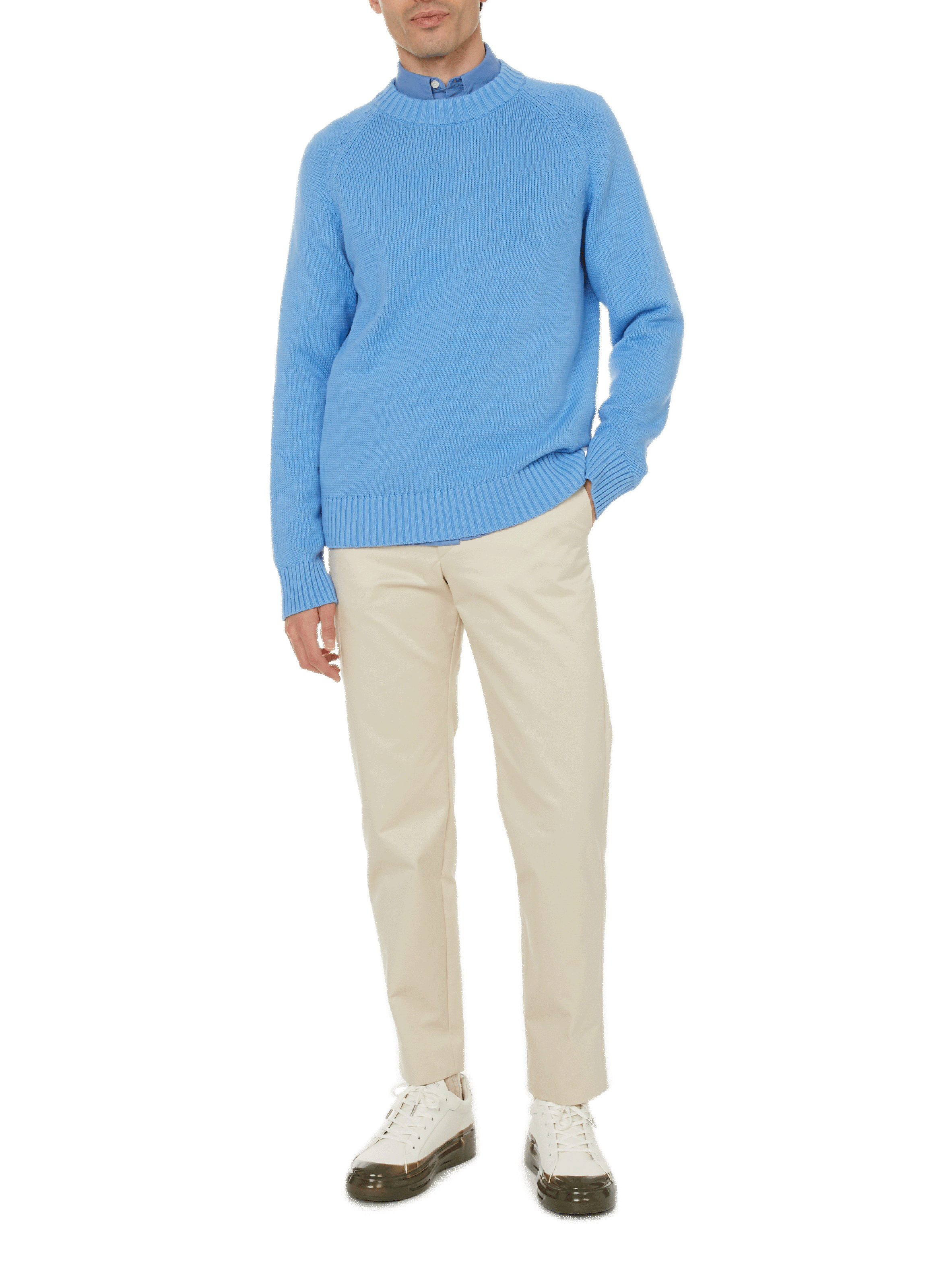 Cotton jumper Blue