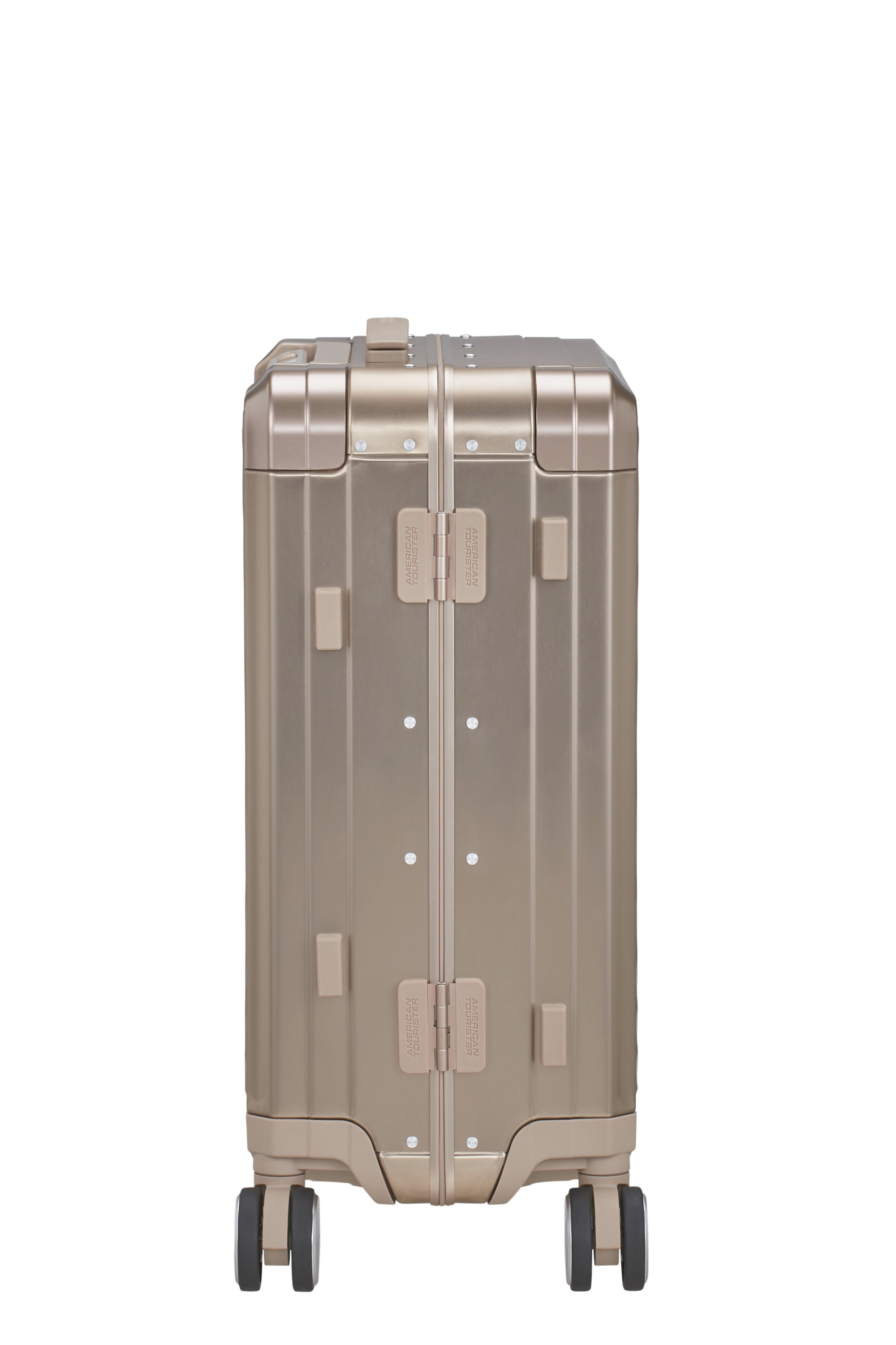 Soundbox alu valise 4 roues taille s AMERICAN TOURISTER Doré