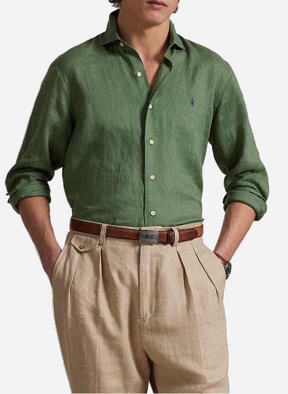 Chemise en lin Multicolore by POLO RALPH LAUREN POLO RALPH LAUREN Chemise en lin Multicolore
