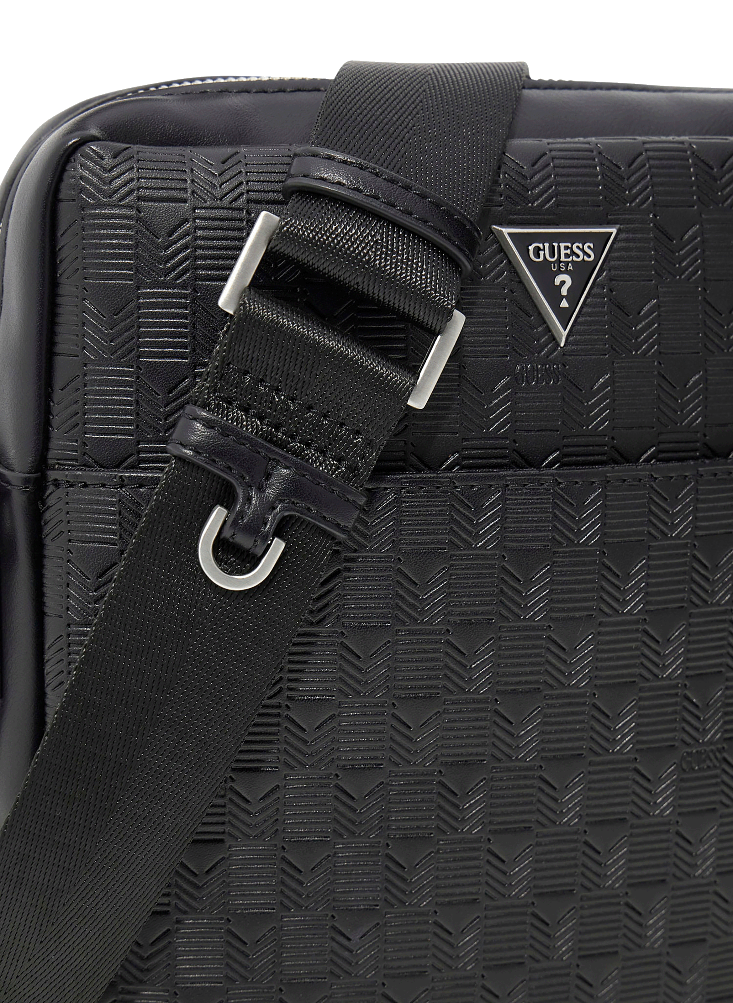 Logo G-Wave shoulder bag GUESS Black