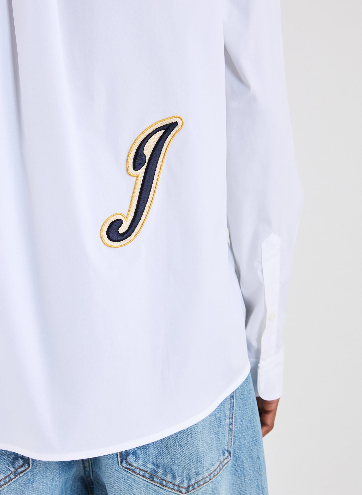 The Simon cotton shirt JACQUEMUS White