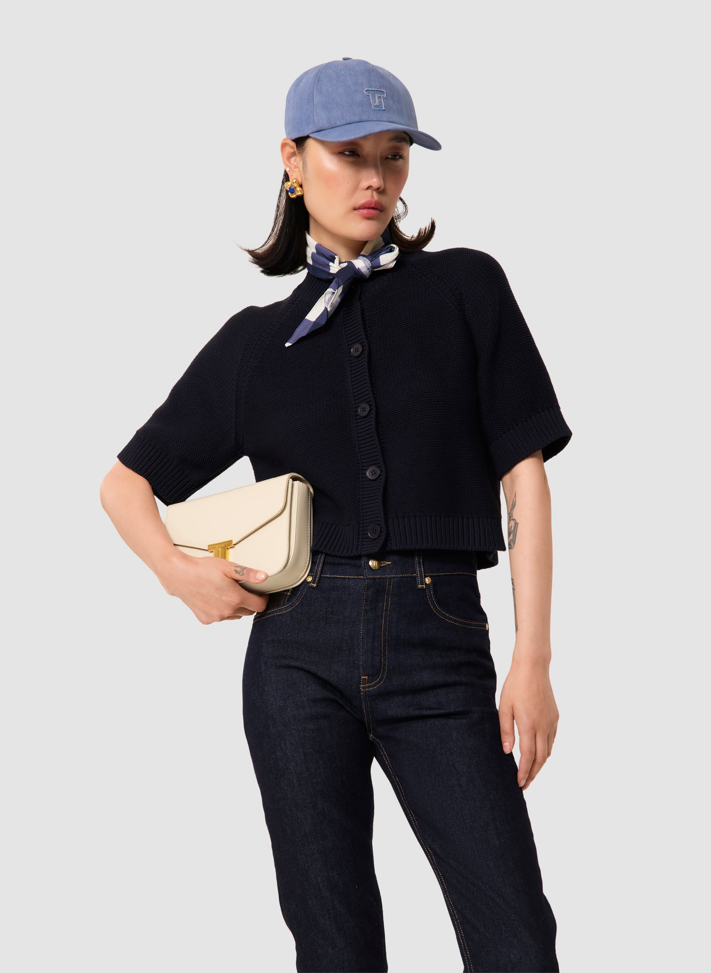 Gilet gracy TARA JARMON Bleu