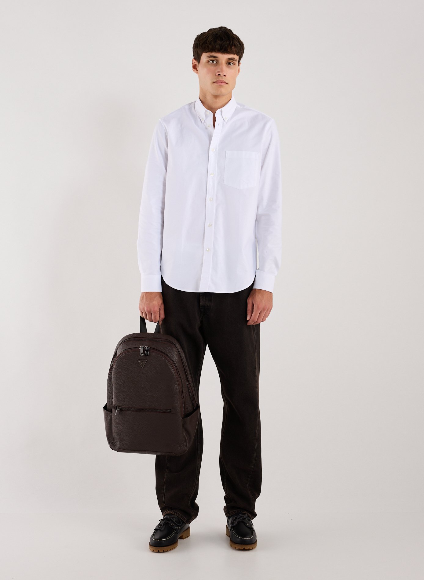 Straight-fit cotton jeans  7 FOR ALL MANKIND Brown