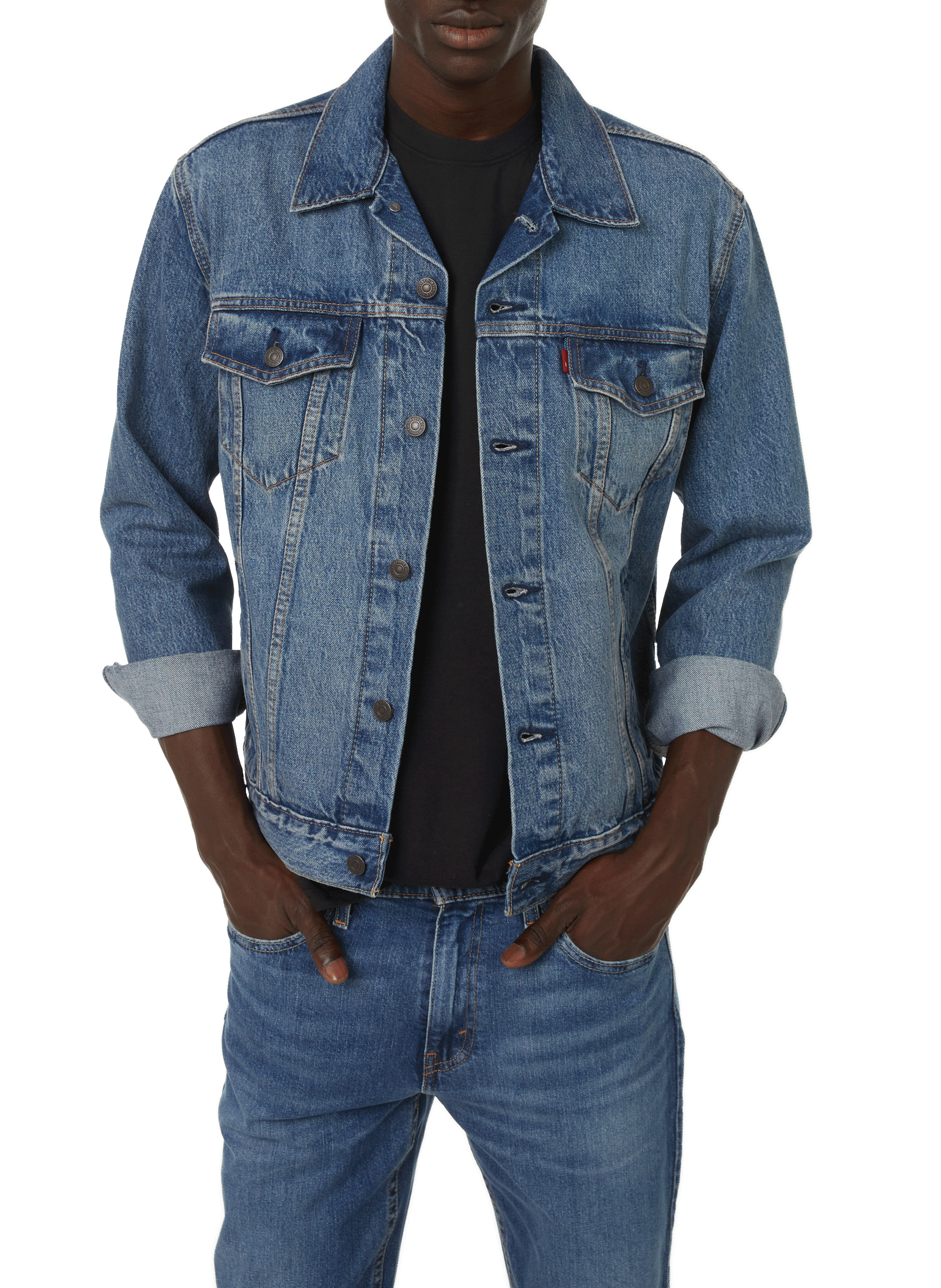 LEVI'S Veste The trucker  Gris