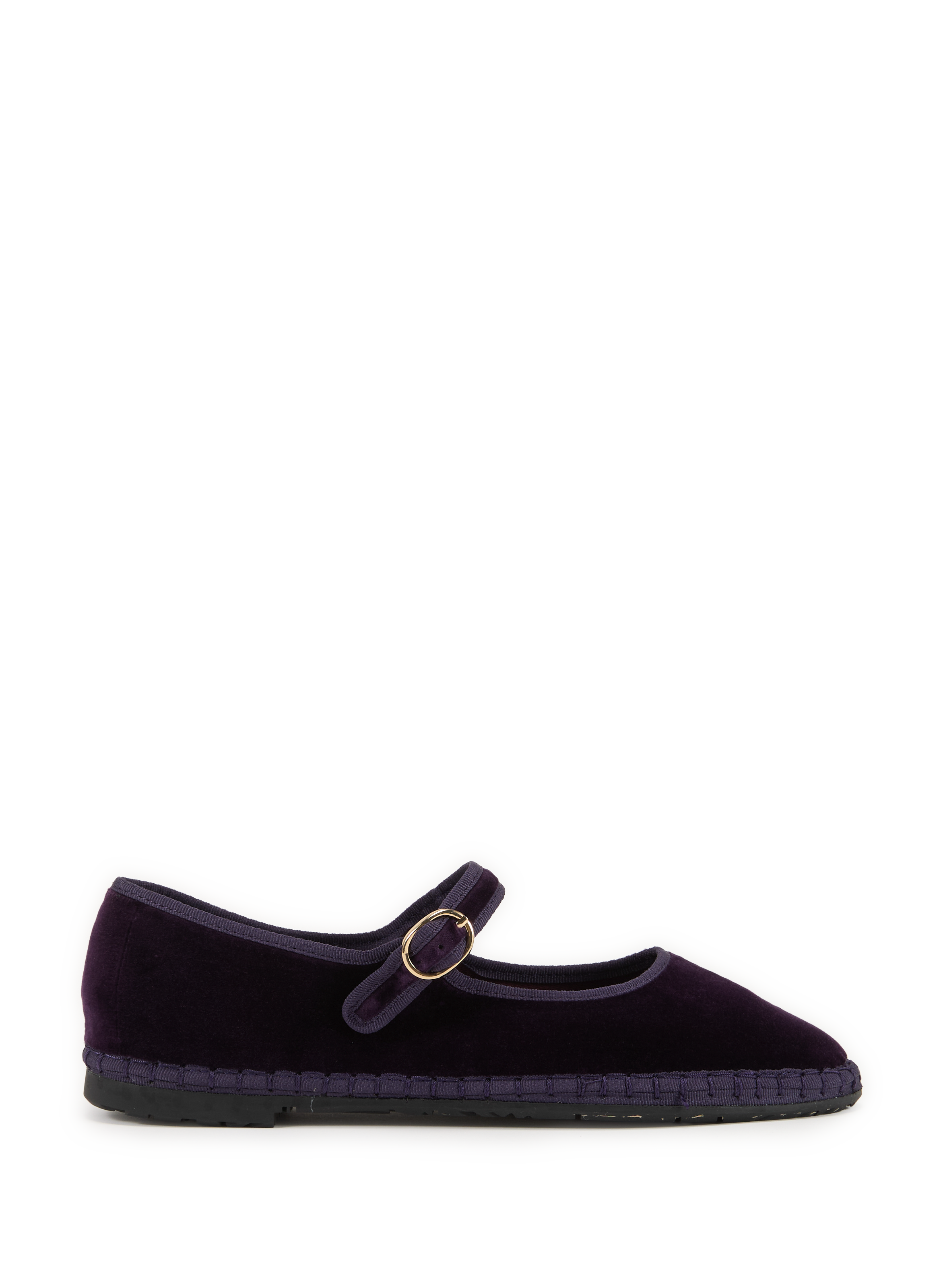 FLABELUS Ballerines Gatz en velours Violet
