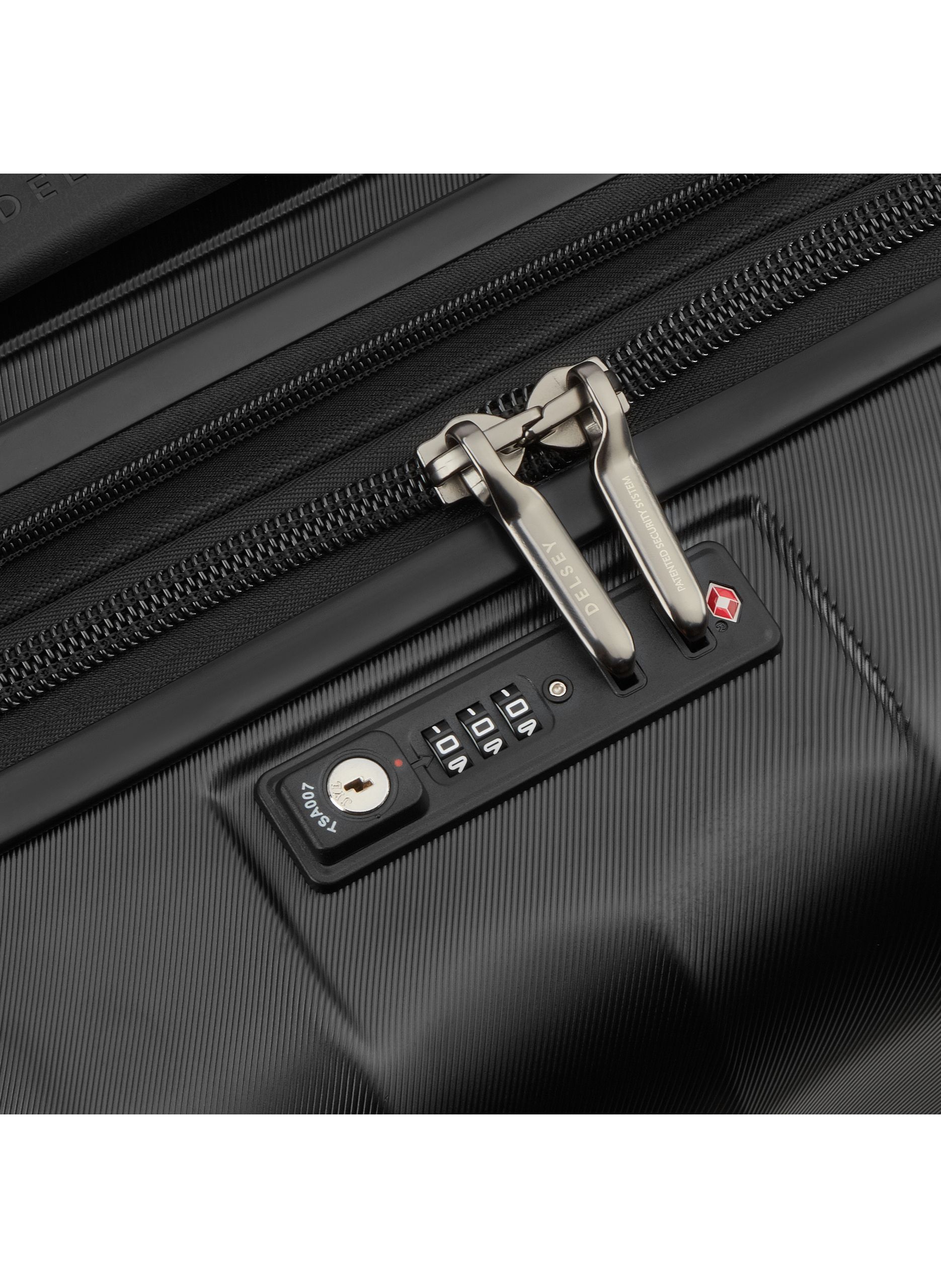 Valise soute rigide taille l - carrousel 2 DELSEY PARIS Noir