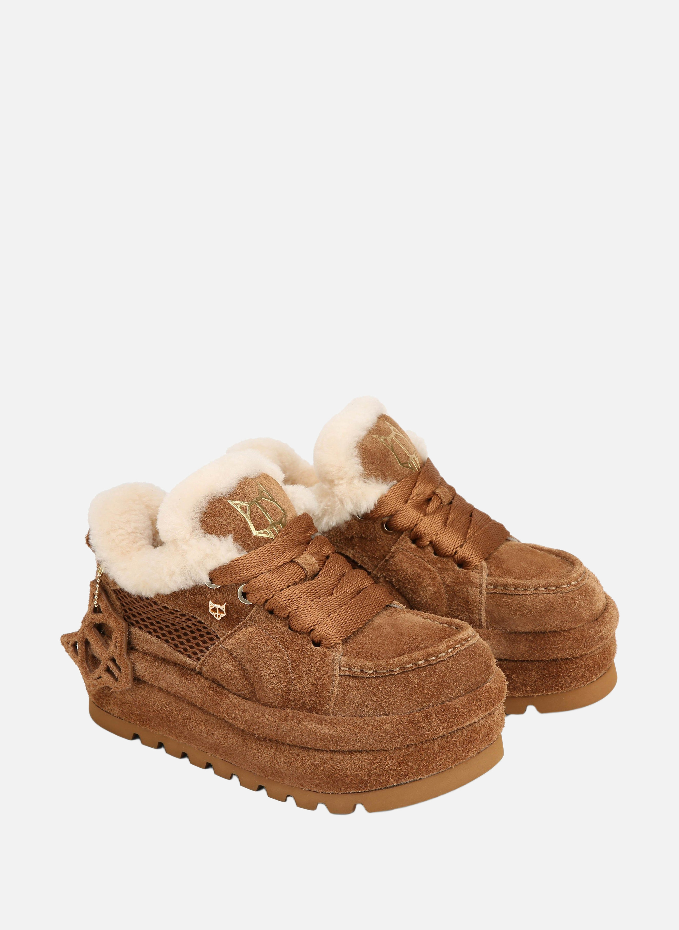 Bottes beau NAKED WOLFE Marron