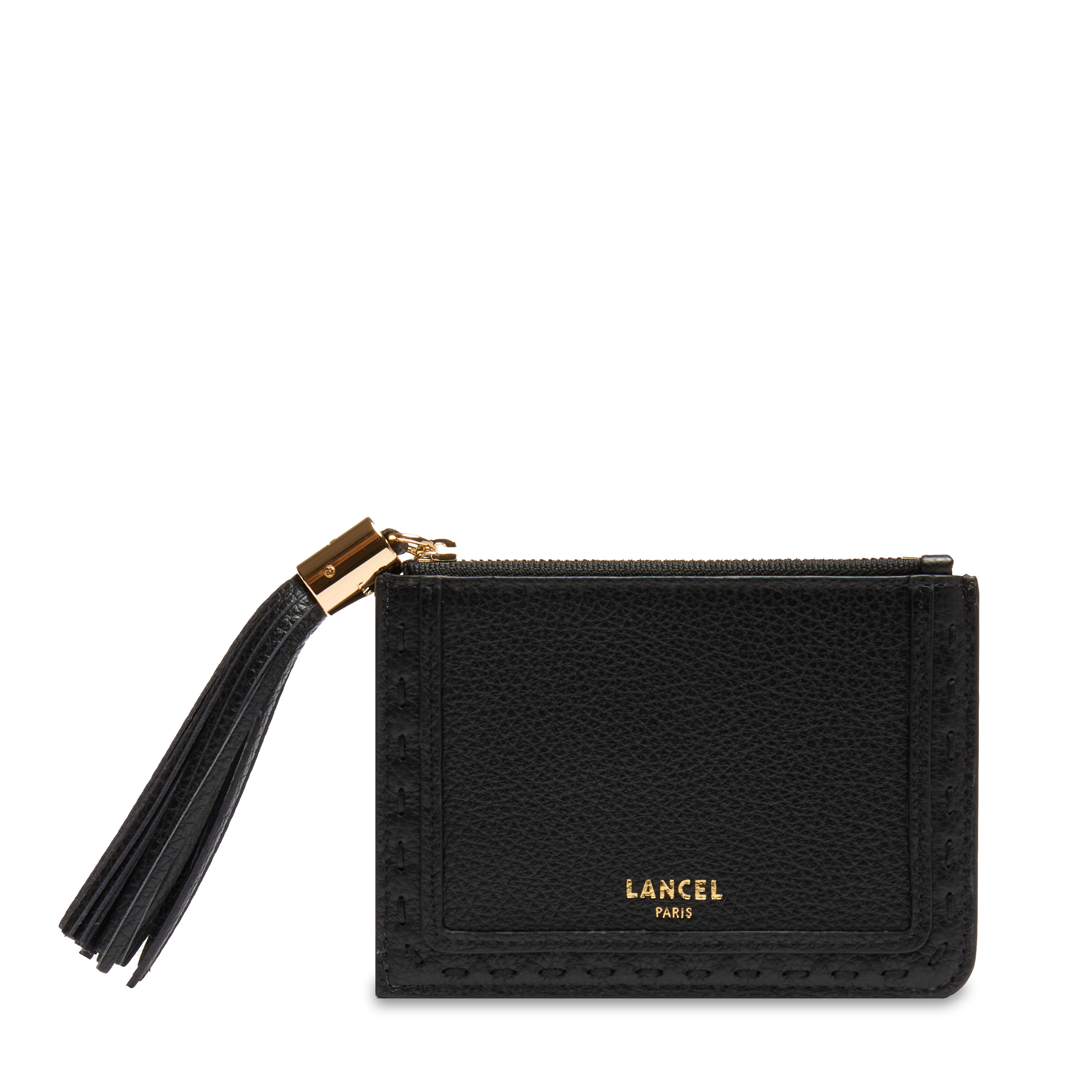 Porte-cartes premier flirt de lancel en cuir LANCEL Noir