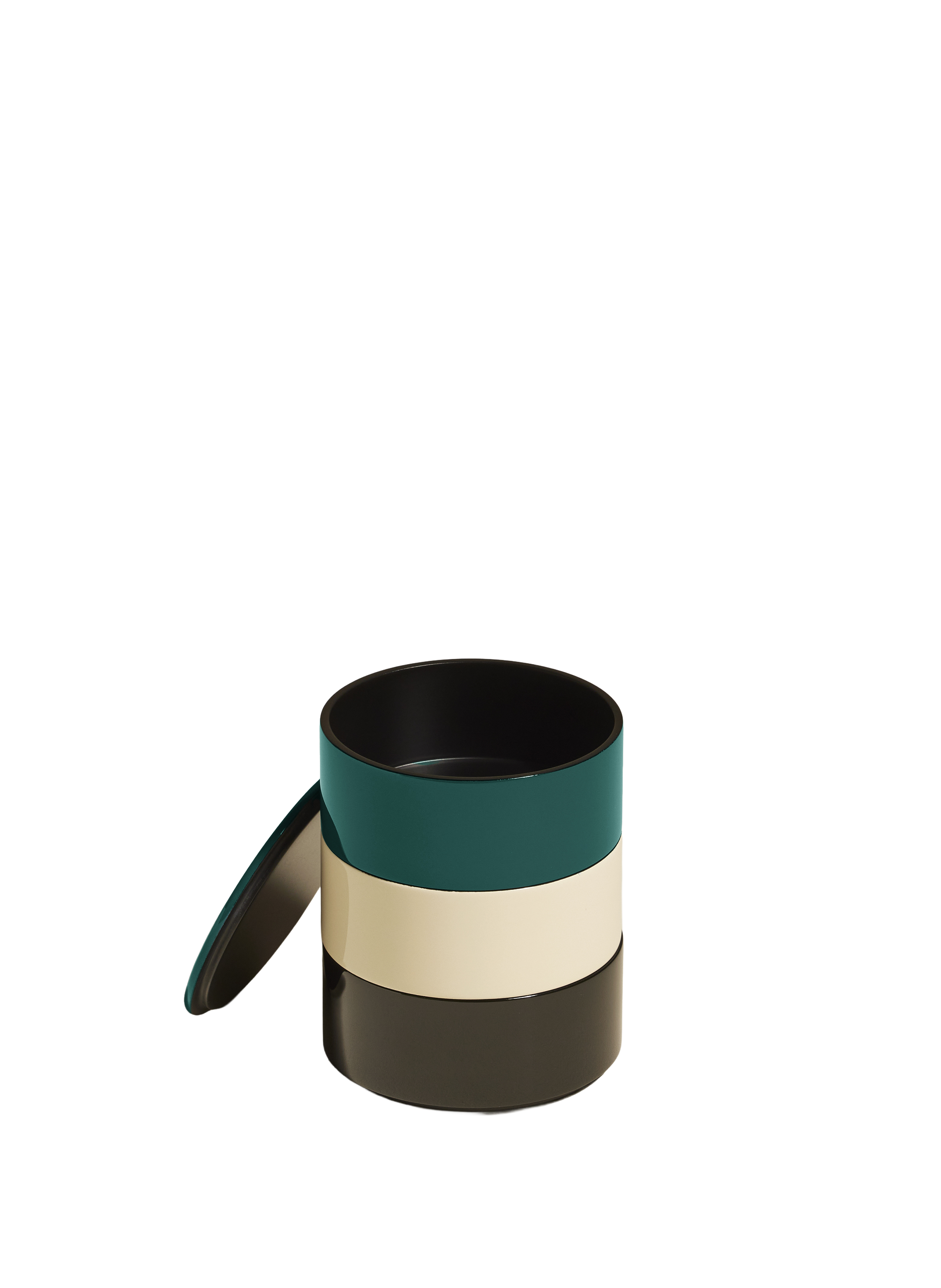 Boite ronde à bijoux totem MAISON SARAH LAVOINE Bleu