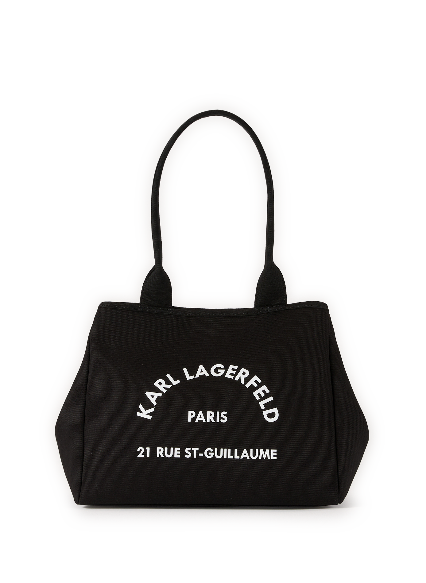 Handbag Rue St Guillaume KARL LAGERFELD Black