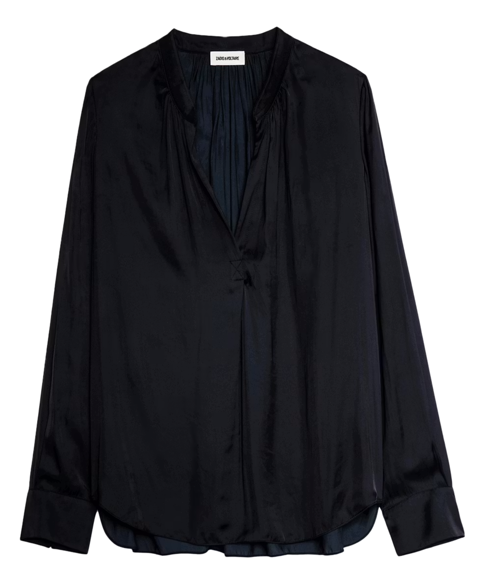 Blouse droite col v tink ZADIG&VOLTAIRE Noir
