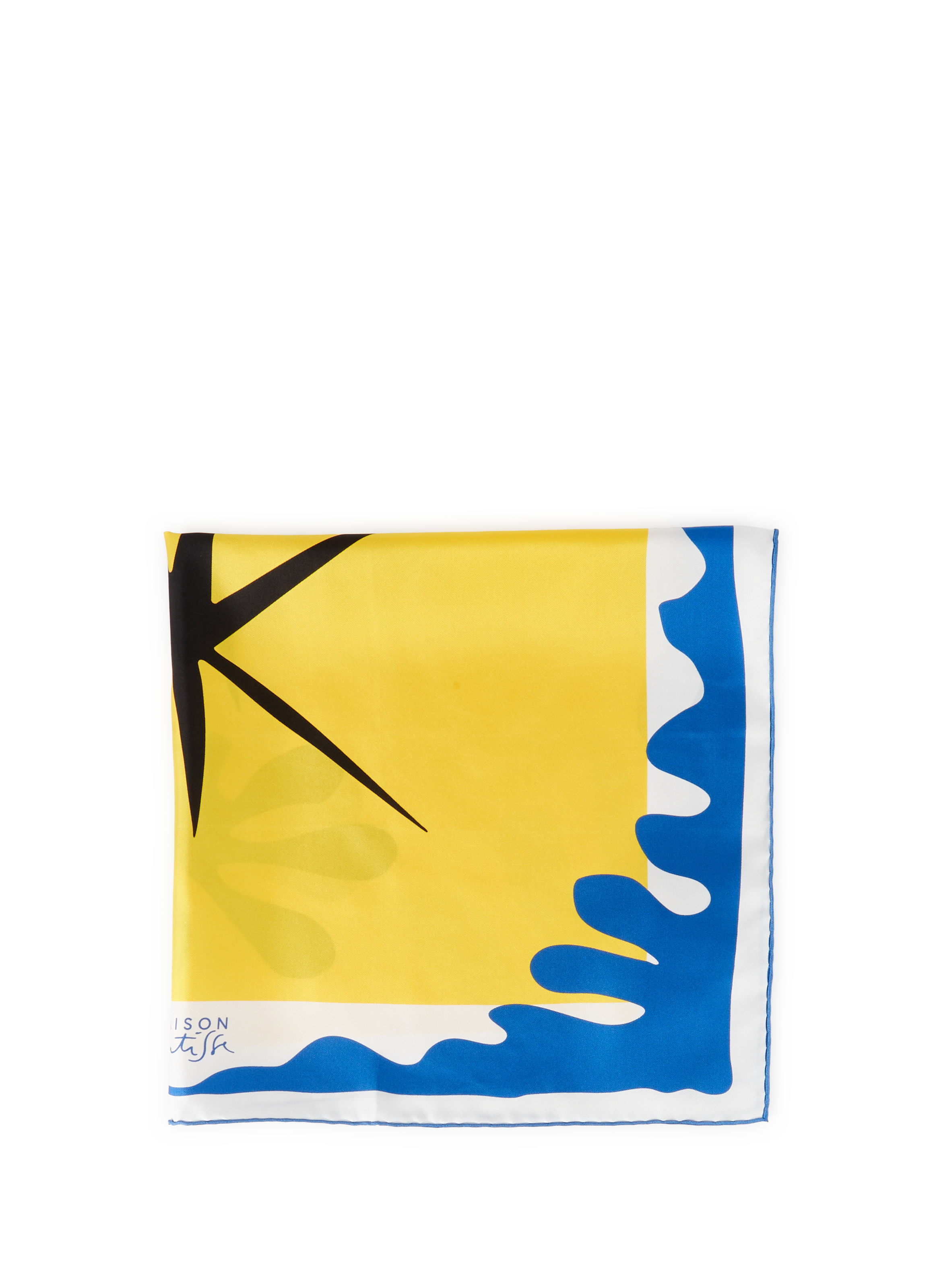 Matisse Spring silk square scarf PETRUSSE Yellow