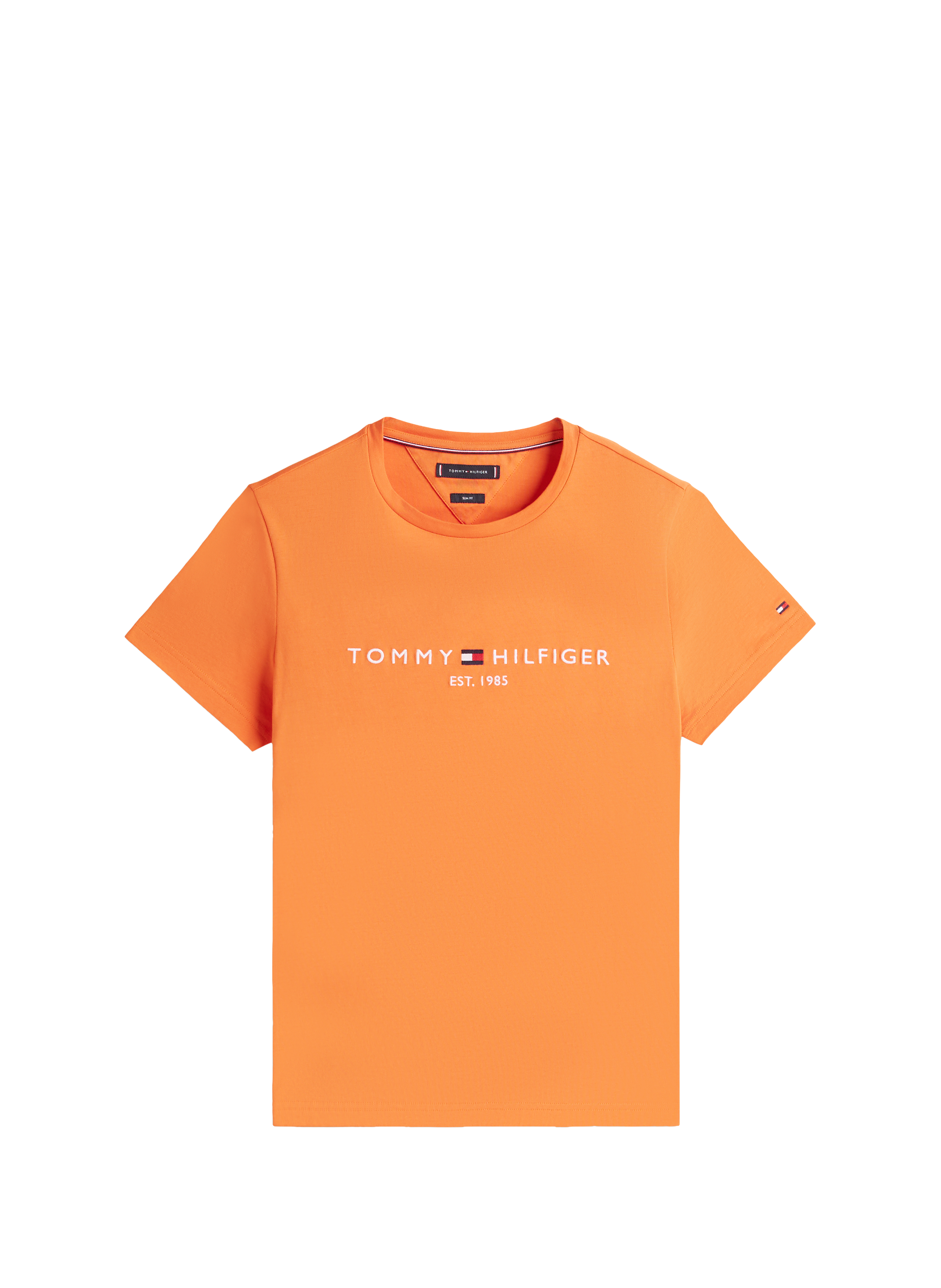 T-shirt en coton TOMMY HILFIGER Orange