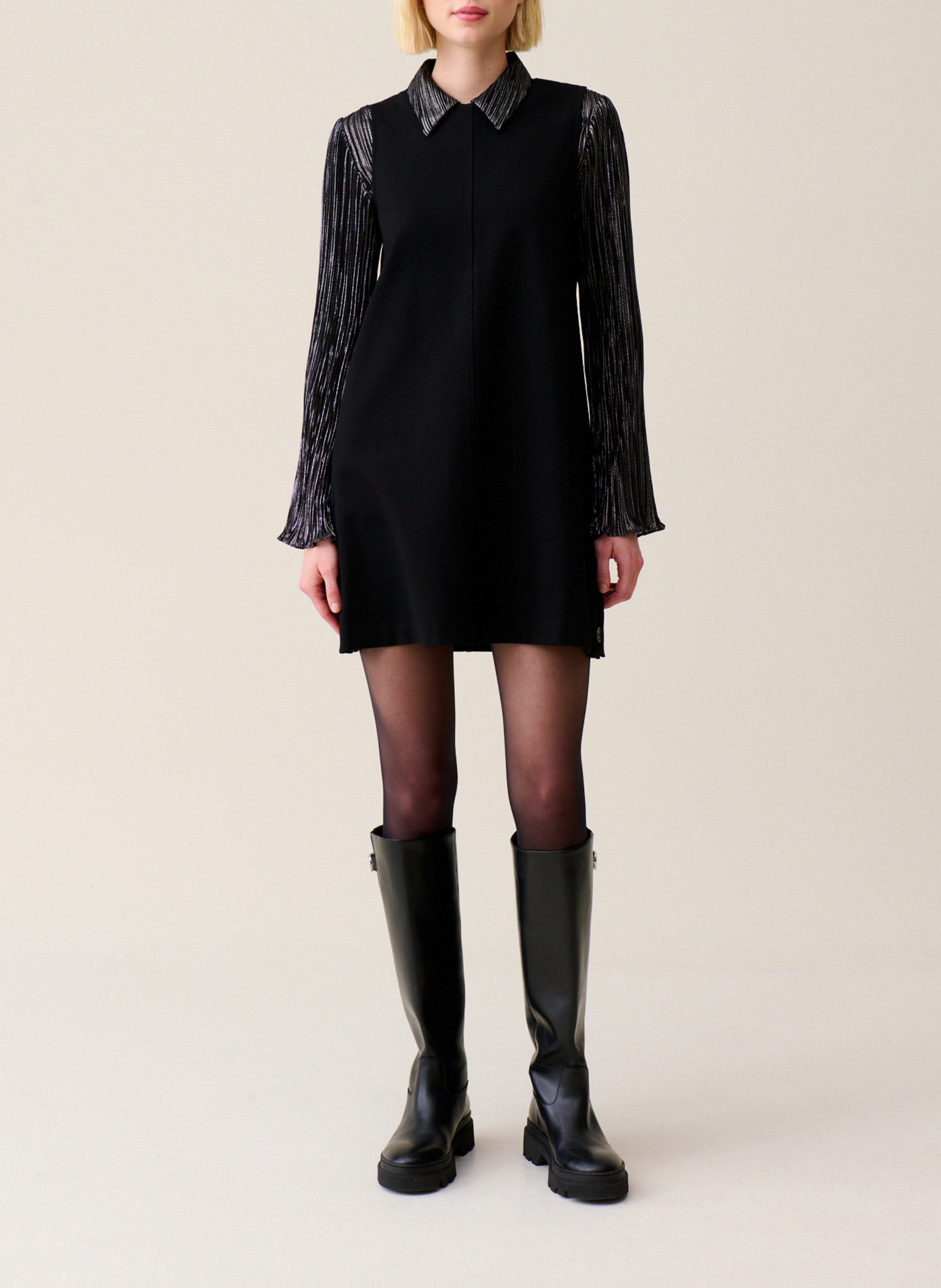 Robe courte sans manches CLAUDIE PIERLOT Noir