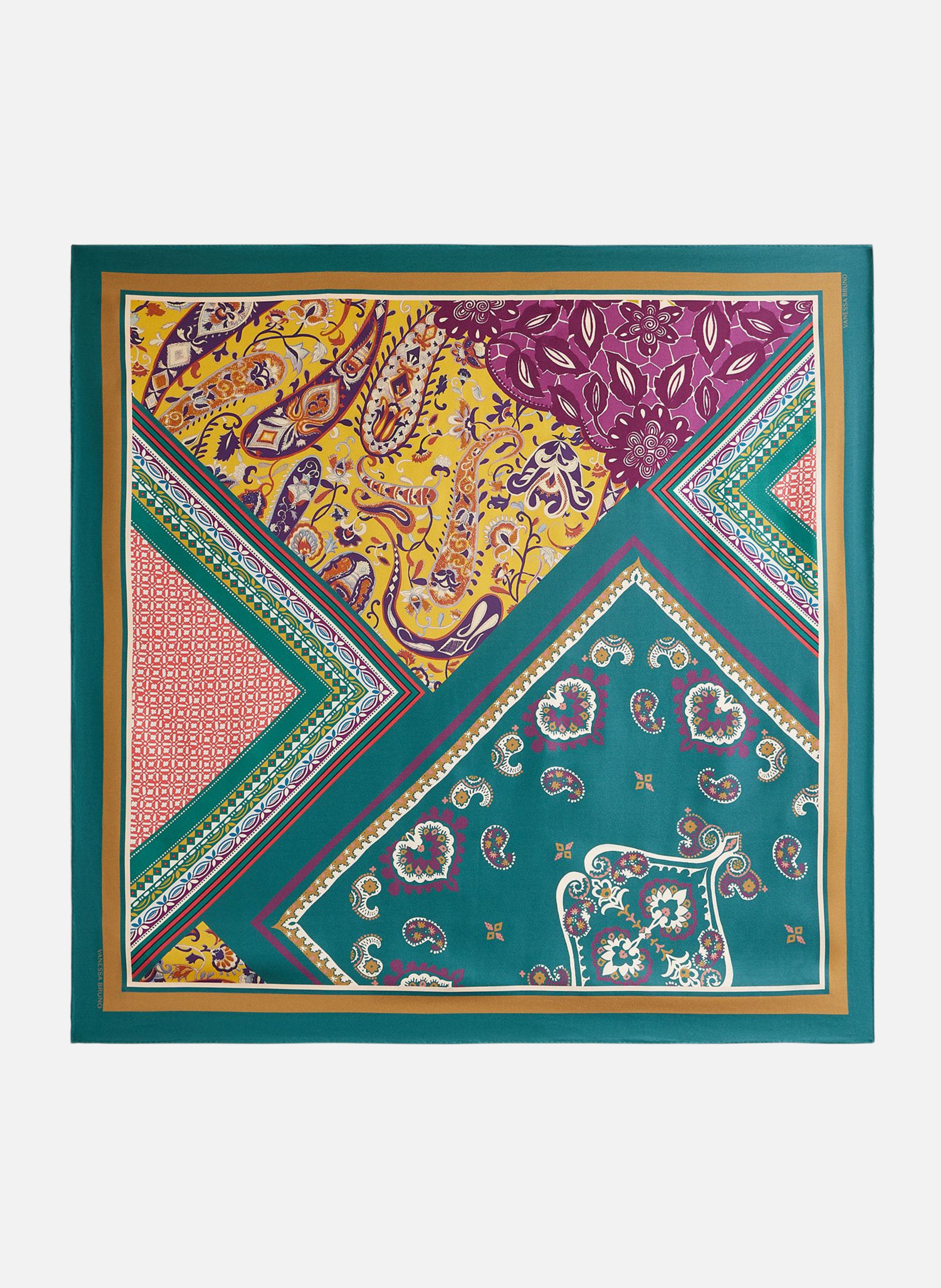 Foulard en soie endy VANESSA BRUNO Multicolore