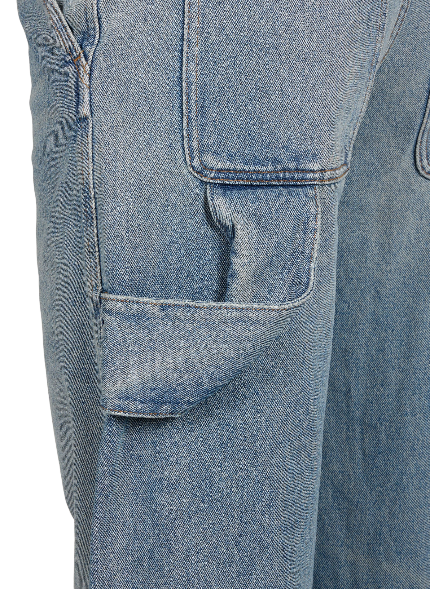 Jean Hammer en coton COURRÈGES Bleu