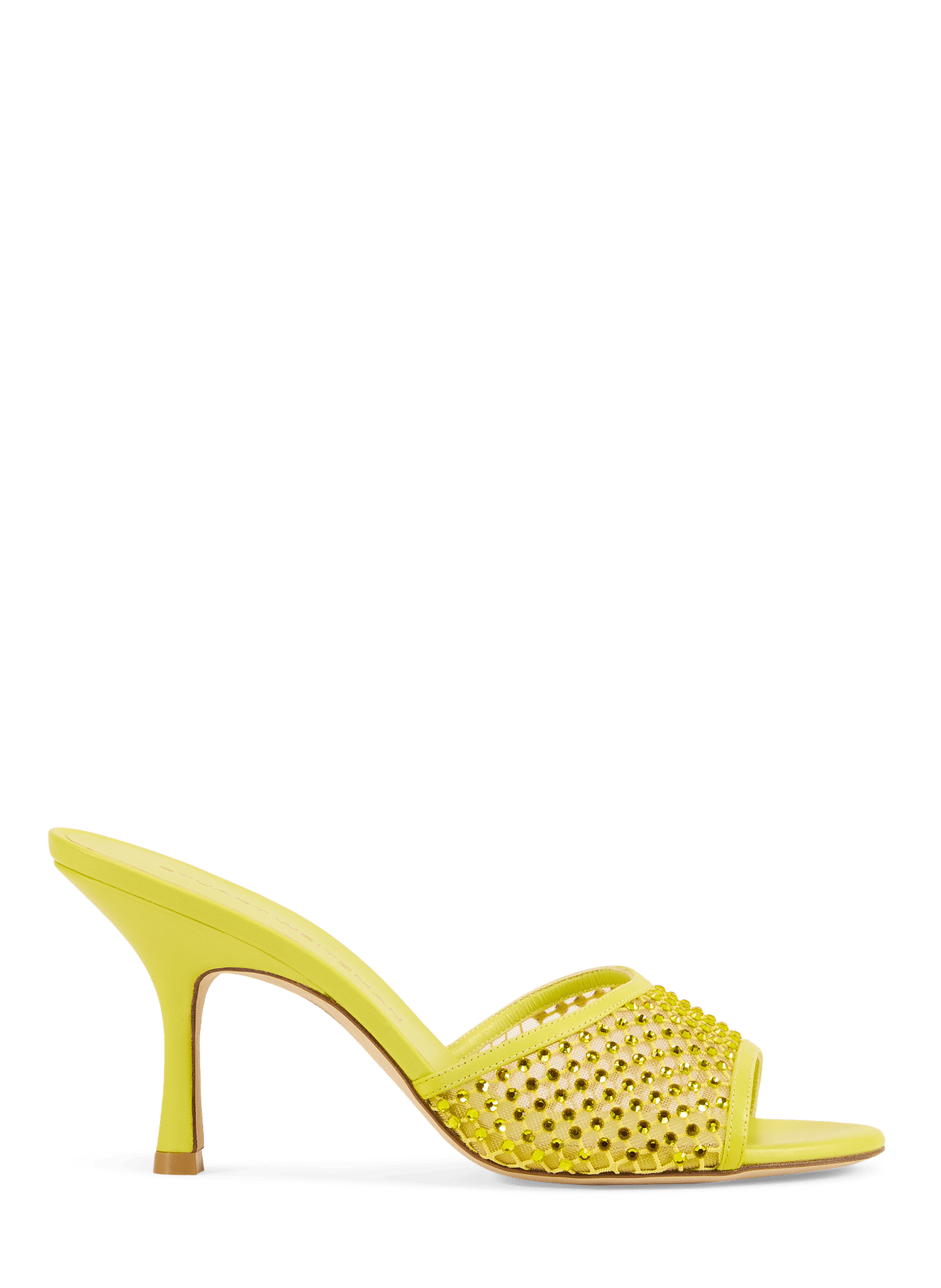 Bareitall Shine Heeled Sandals STUART WEITZMAN Yellow